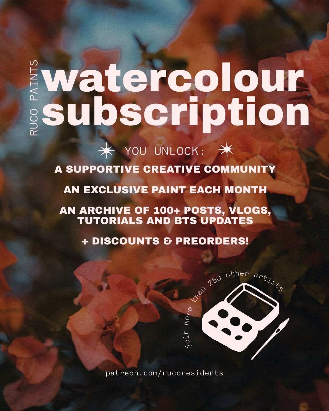 Be so for real, of all the subscriptions you could have in 2026 this has gotta be the most wholesome and actually GOOD for you. A new paint in the mail each month with a love note and some pretty little surprises?! Something that just asks you to sit