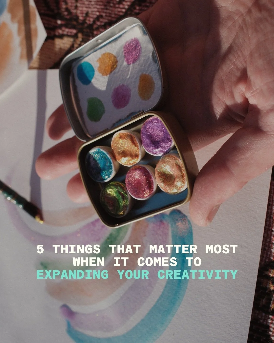 I could (and do!) talk about this all day. 

Creativity doesn&rsquo;t have to be hard, doesn&rsquo;t have to be mastered to be enjoyed, doesn&rsquo;t have to be something you&rsquo;re &ldquo;not&rdquo; for the rest of your life. Literally anyone can 