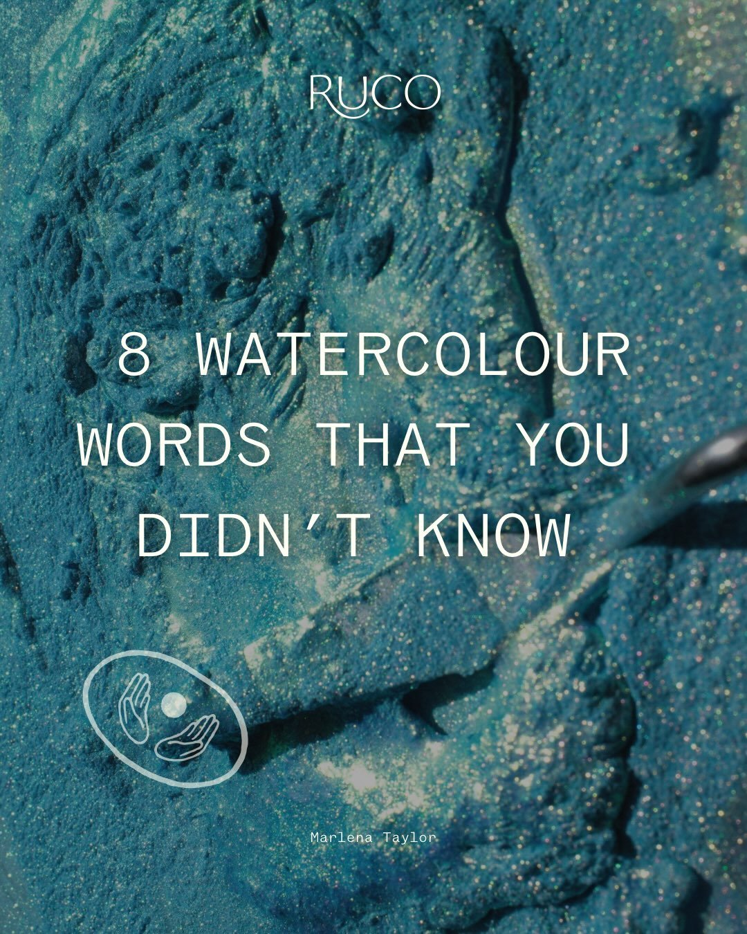 Save this reference for later! 🌀 and if you want more content like this, there is HEAPS of educational content in my mailing list 🥳

#watercolour #vocabulary #techniques