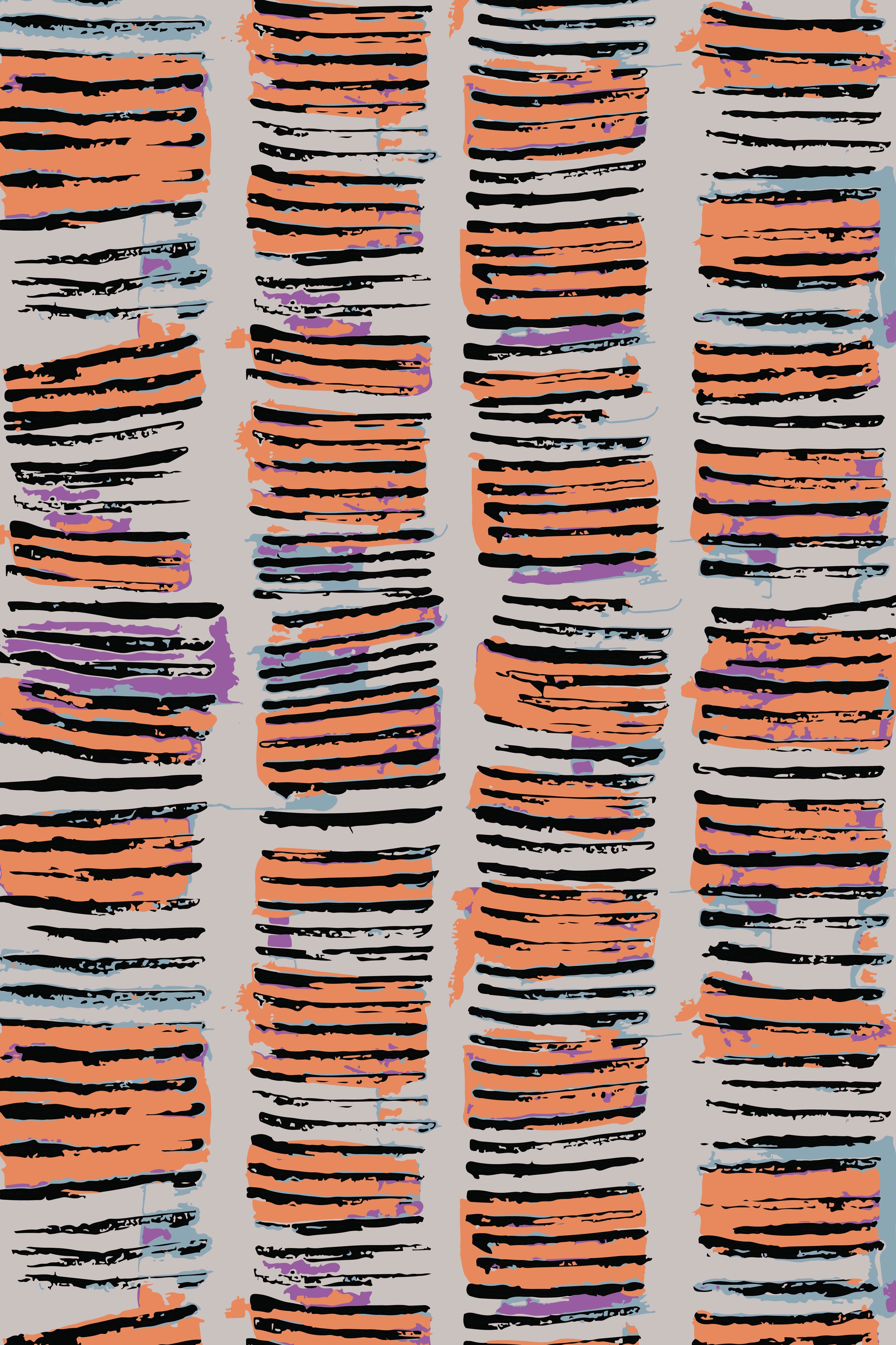 Linear Scratch - Apricot Brown
