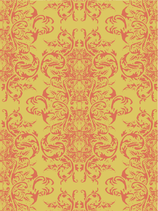 Baroque - Ornate Coral