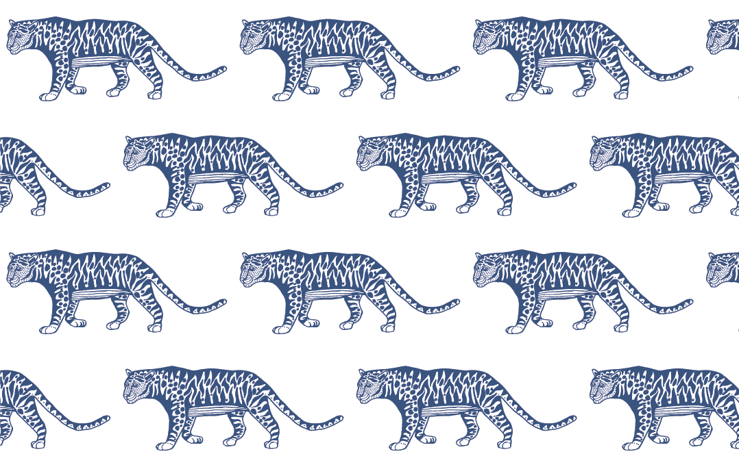 Lovely Tiger Navy