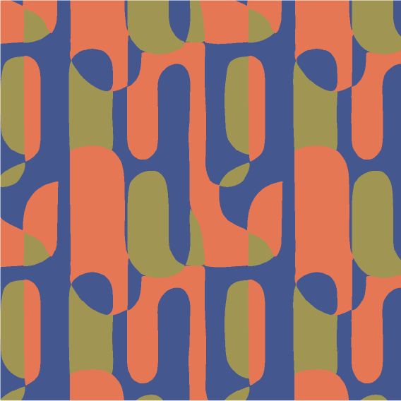 Abstract Retro Sherbet