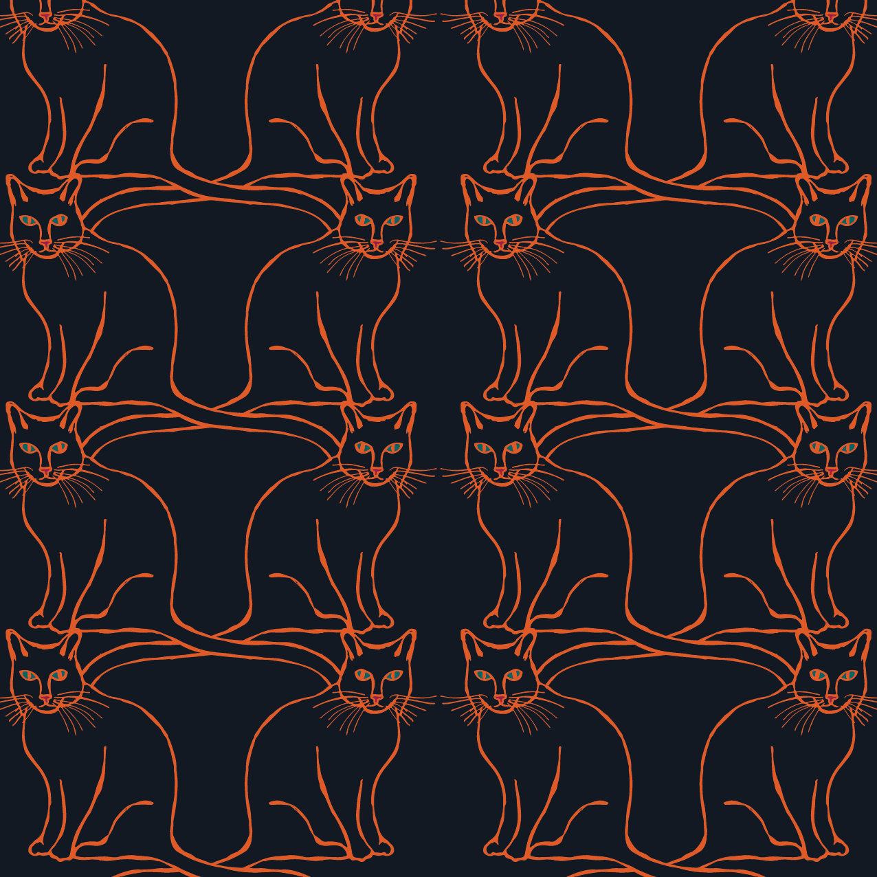 Dark Cat - Pumpkin