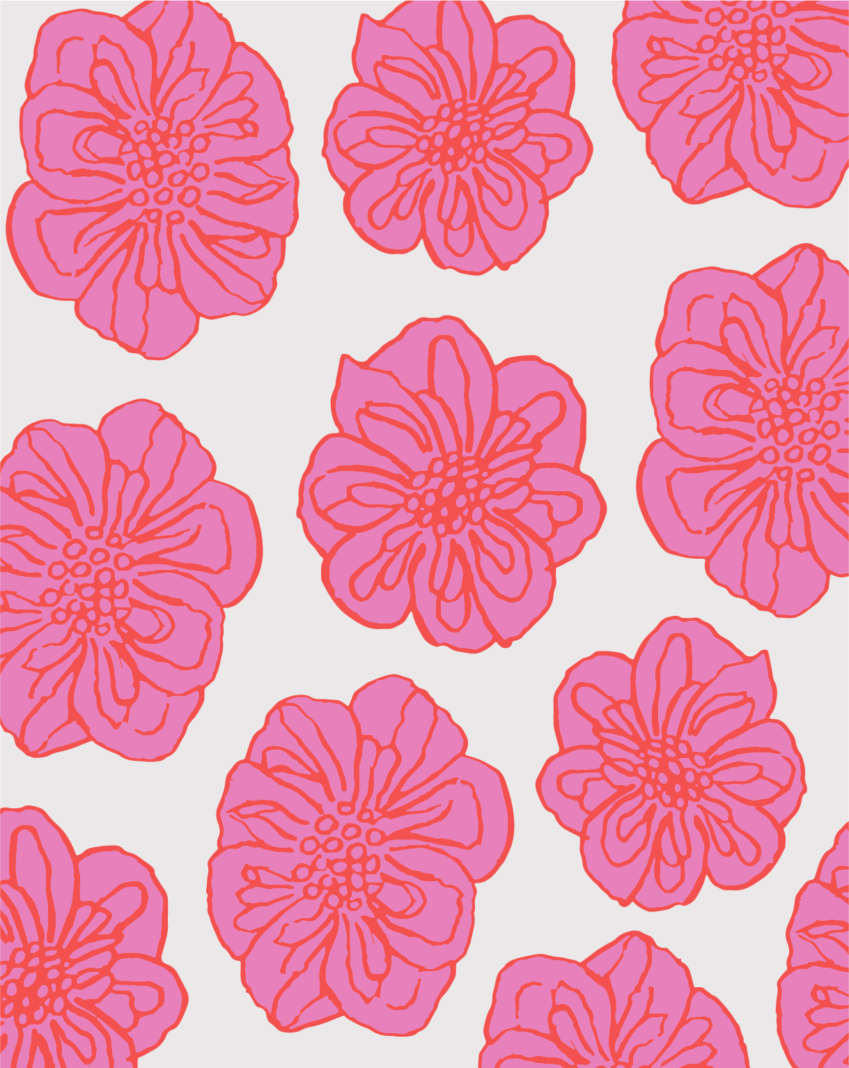 Summer Floral - Pink