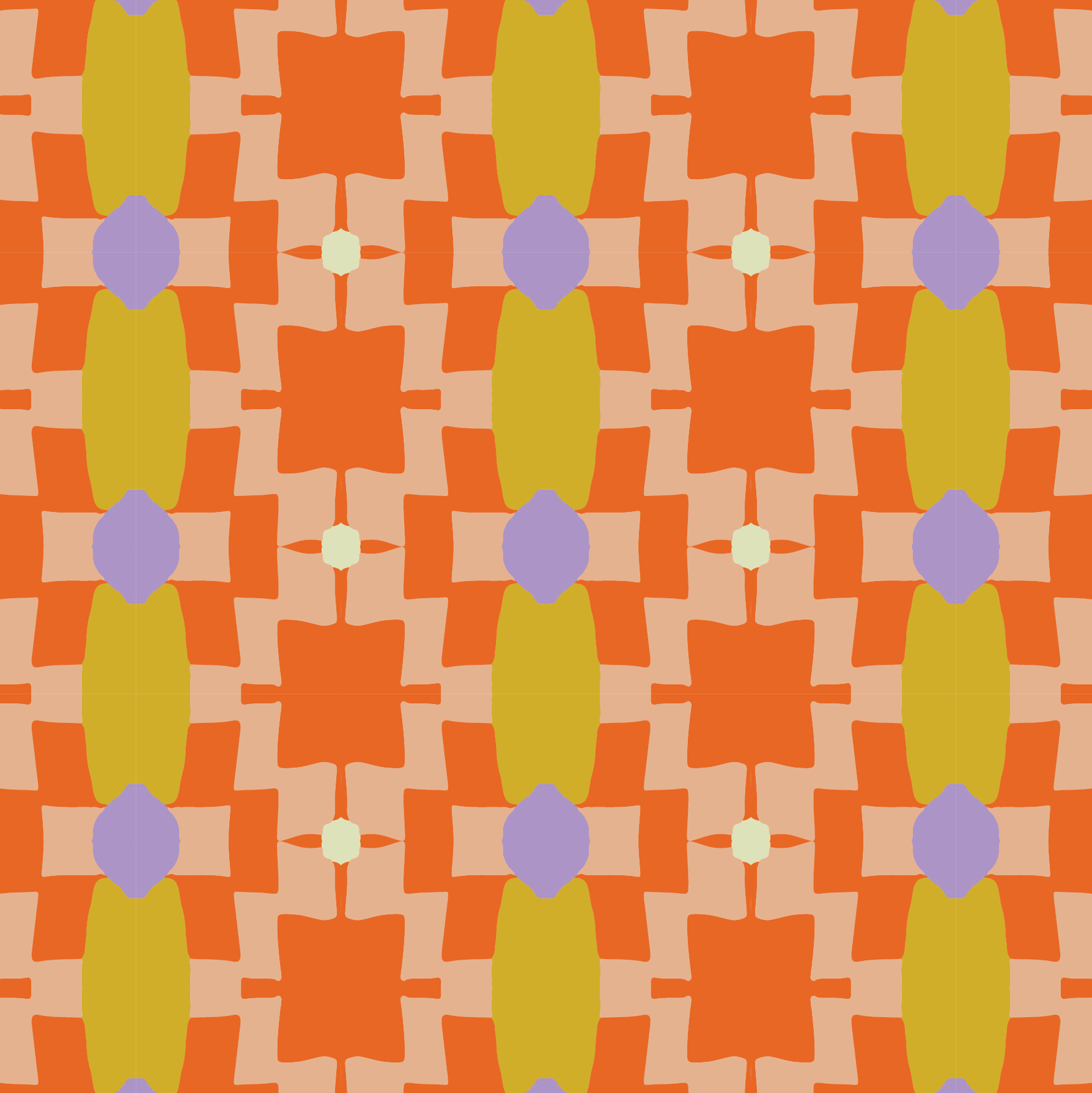 Decorative Geometric Checker