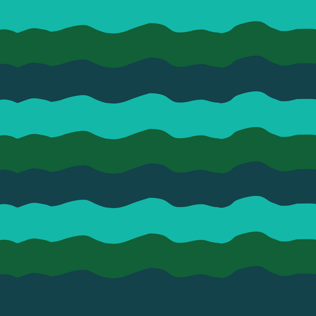 Contour Stripe - Aqua