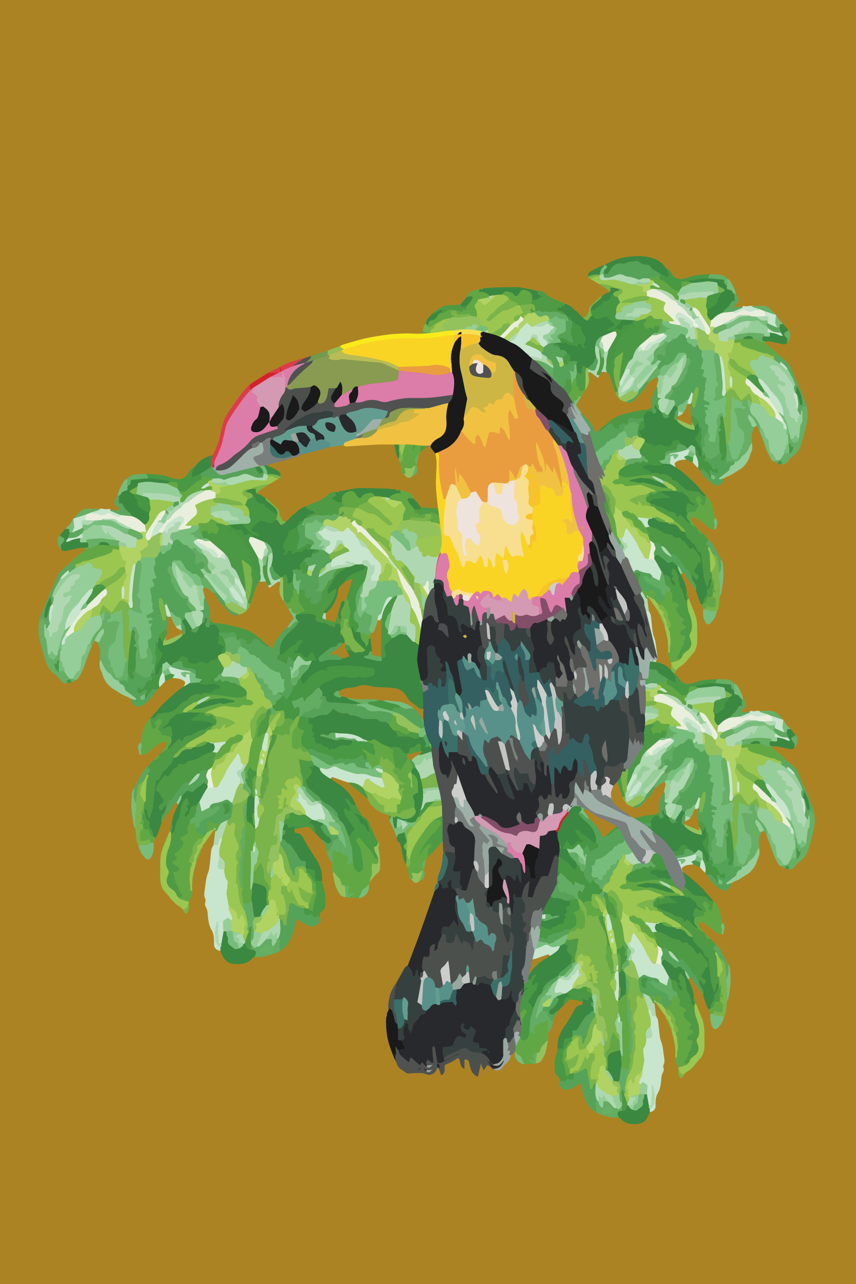 Chillin-Toucan-Sunset