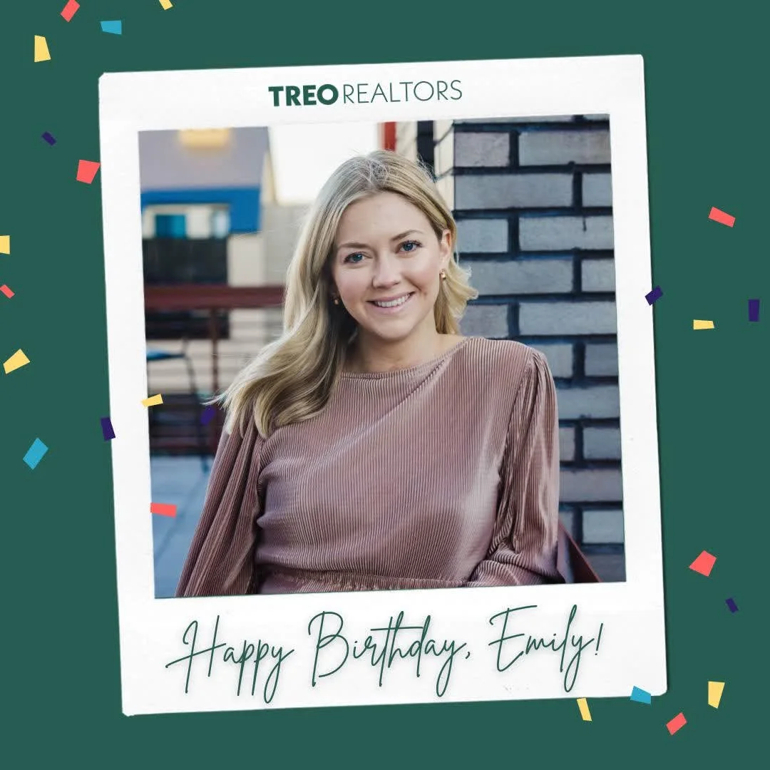 Happy Birthday to Team TREO's @emilysellscincy_ ! 🥳 We hope you have a great day! 

#teamtreorealtors