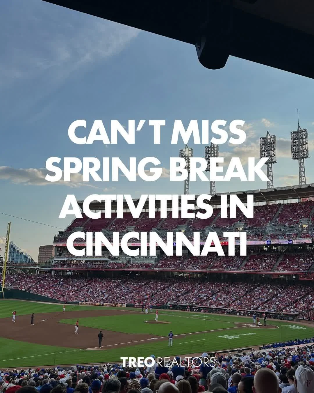 Sunshine, local eats, and plenty of adventure, spring break in Cincinnati is finally here! 🌸
Scroll through for our favorite spots to explore, play, and relax this season.

Catch our full list of can't miss spots in our Free Spring Guide. DM "s