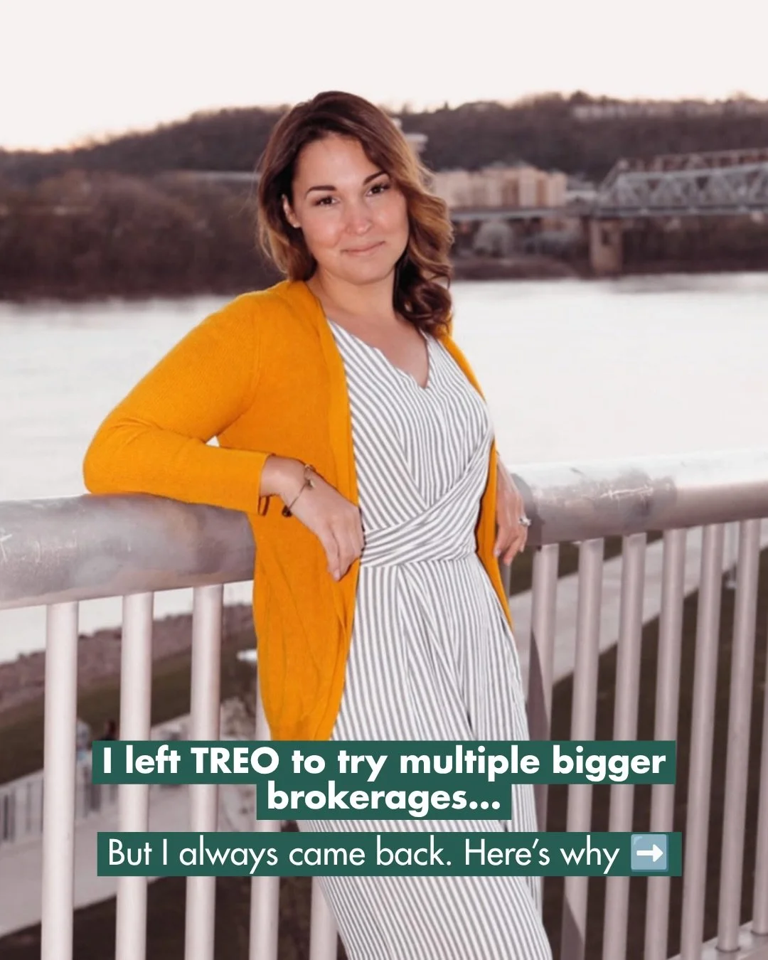 Sometimes the grass looks greener on the other side&hellip; until you realize you had something pretty special all along. 💚

Sara has experienced what it&rsquo;s like to work at larger brokerages, and each time, she&rsquo;s found her way back to TRE