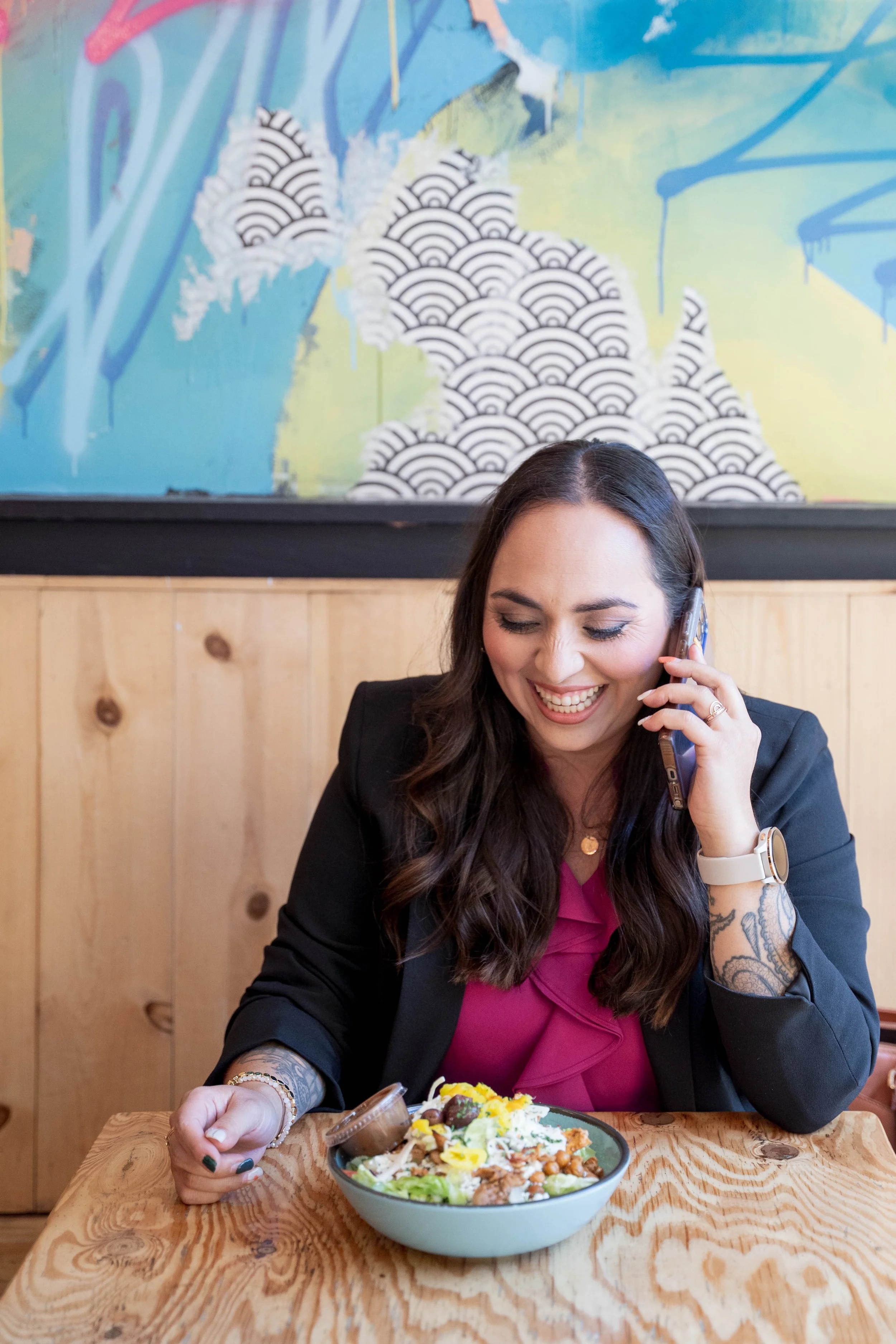 Steph-phone call lunch - SLCUT.jpg