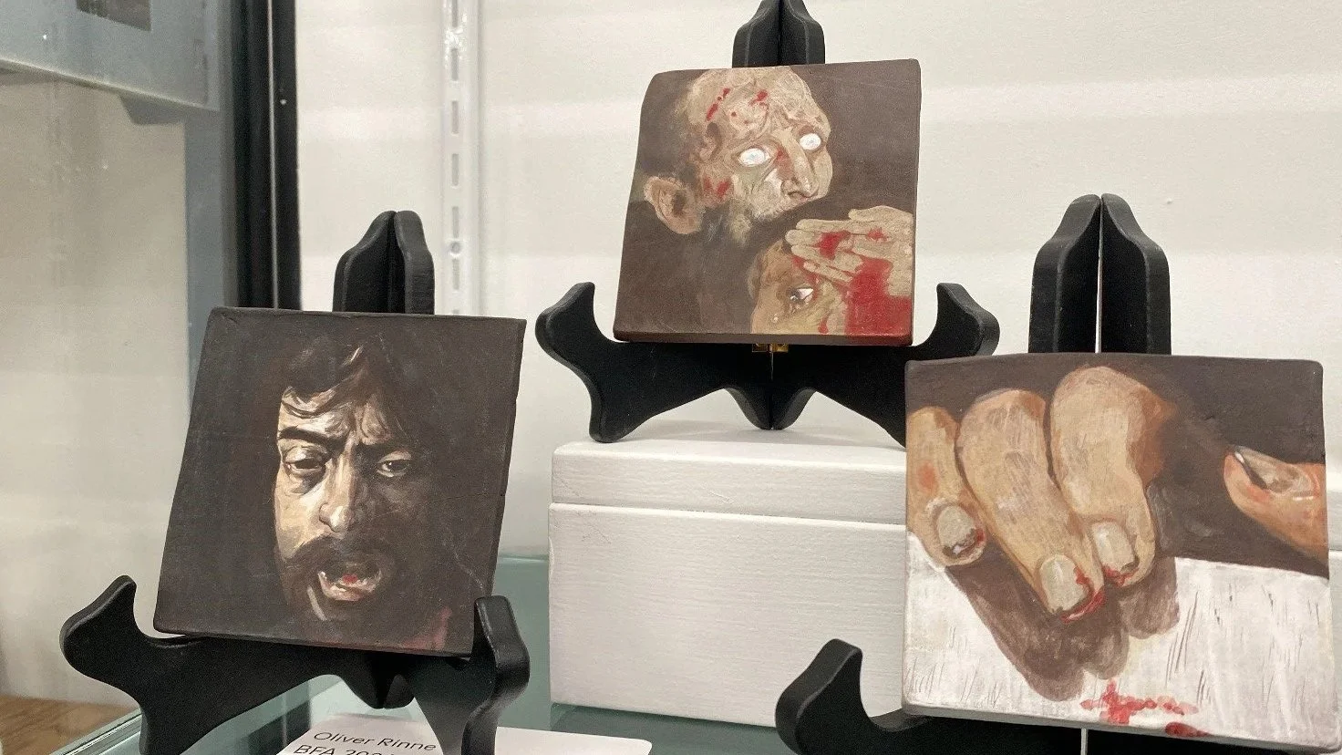 'Underglaze studies', Cone 6 Oxidation, underglaze. 2025. 