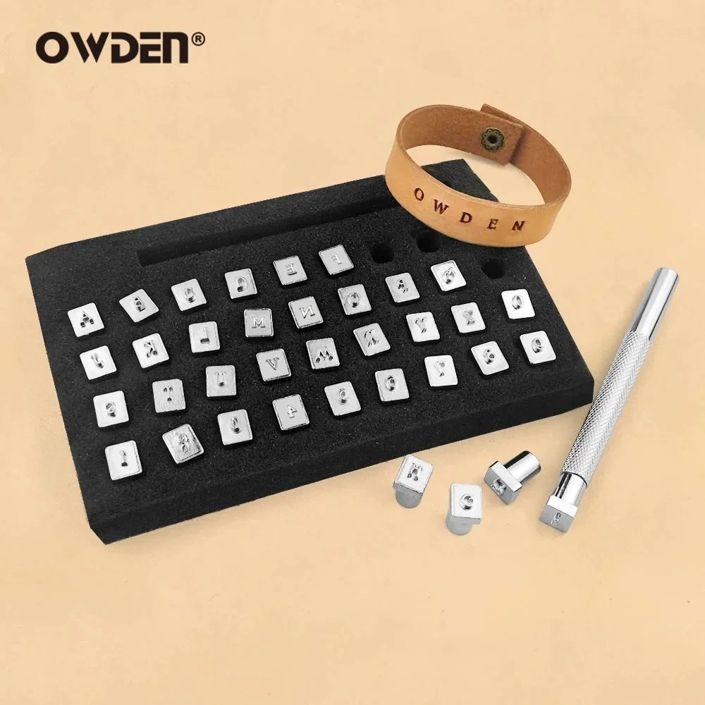6MM ALPHABET STAMP SET — Leather Tools Australia