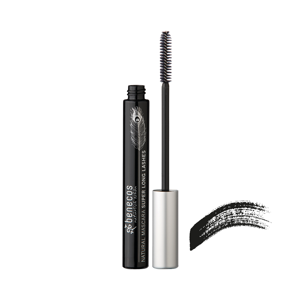 Benecos Mascara Super Long Lashes 8ml Carbon Black