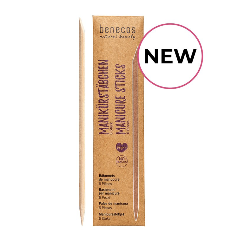 Benecos Manicure Sticks - 6 pack