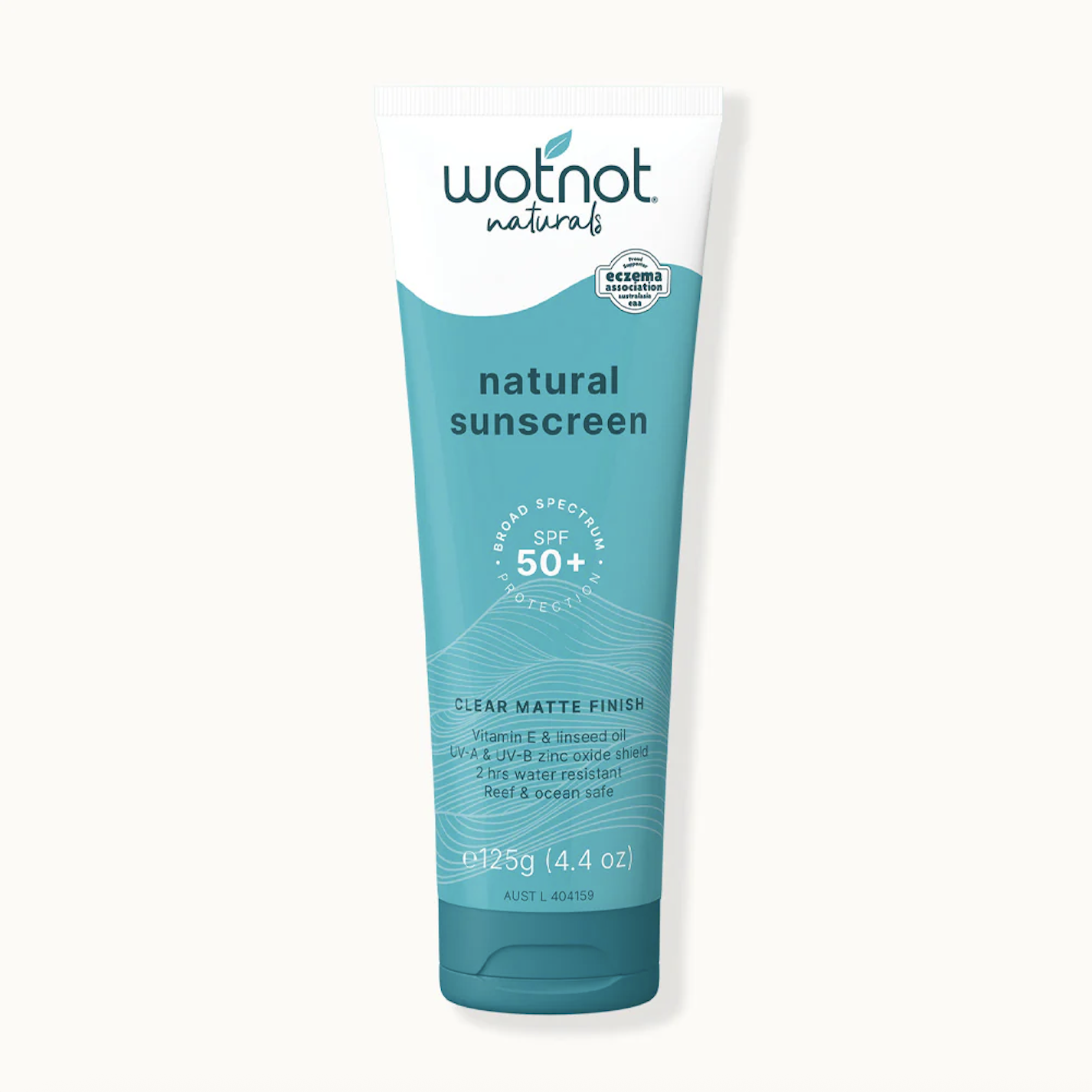 Wotnot ZINC SUNSCREEN SPF50 125g