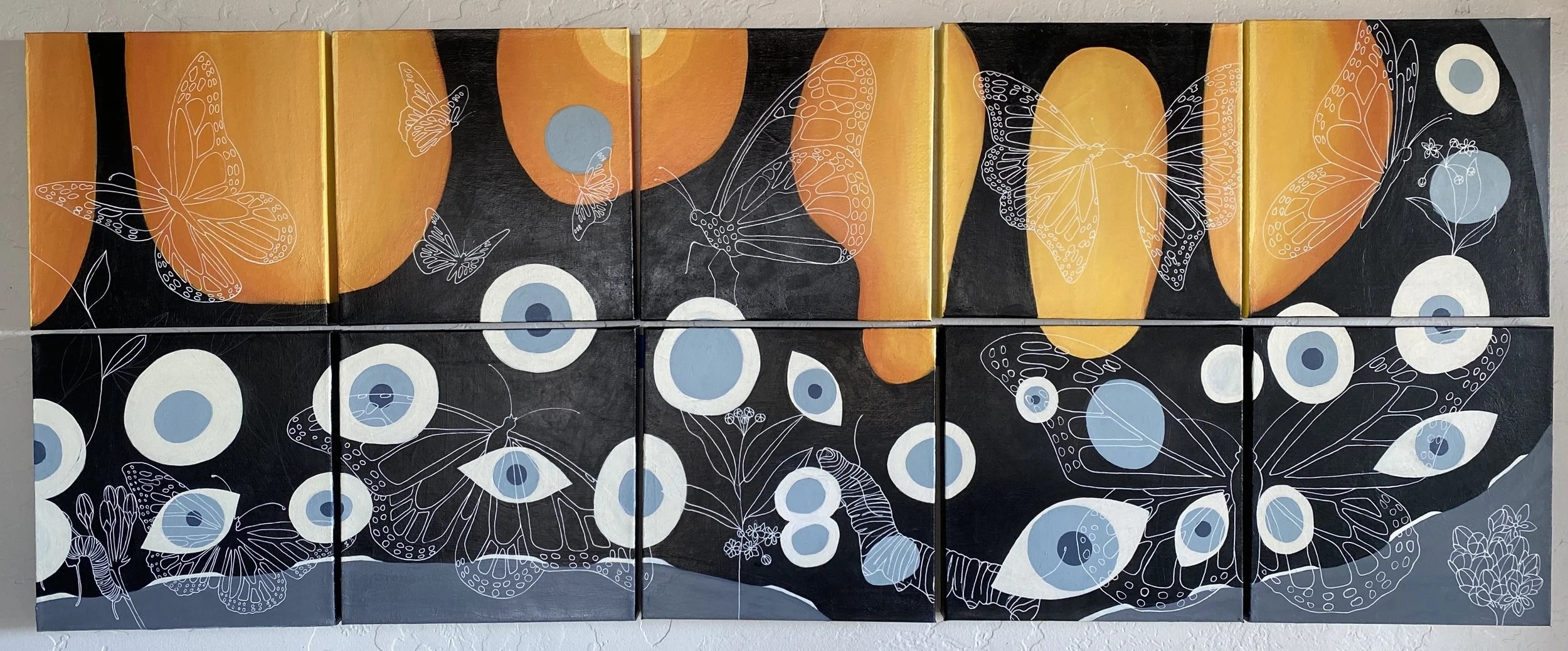 Butterfly wing 1-10 Assembly