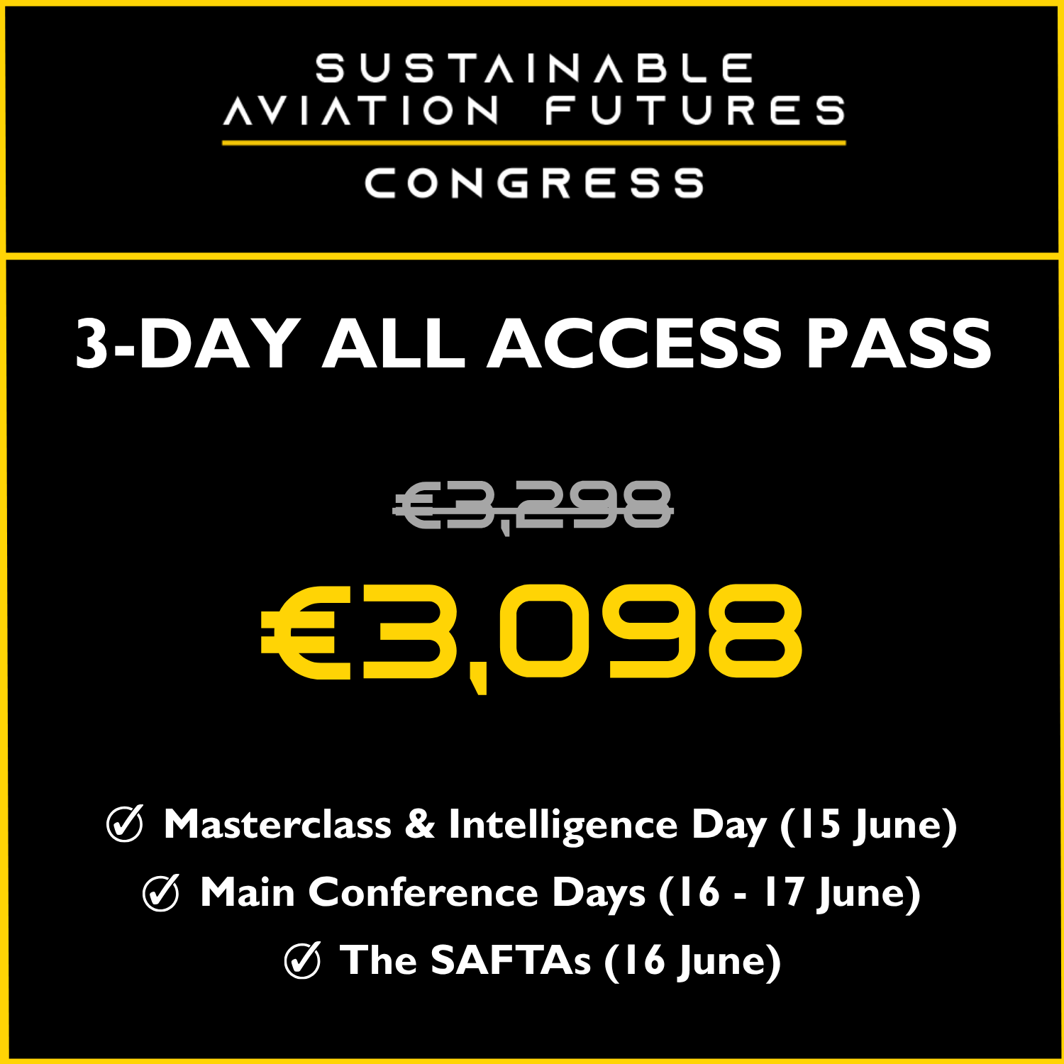 3-Day All Access Pass