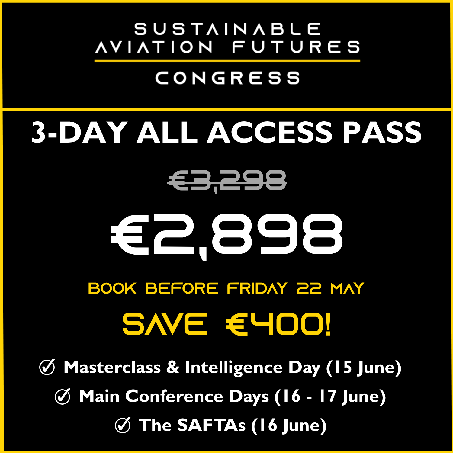 3-Day All Access Pass