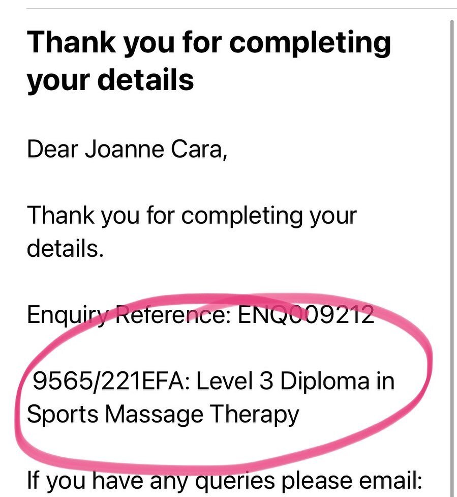 Diversifying slightly in The Studio. Very excited to be finally starting the first level of this Sports Massage Therapy course, something I&rsquo;ve wanted to do for a long time. And it sits perfectly alongside my existing business model. 
#sportsmas