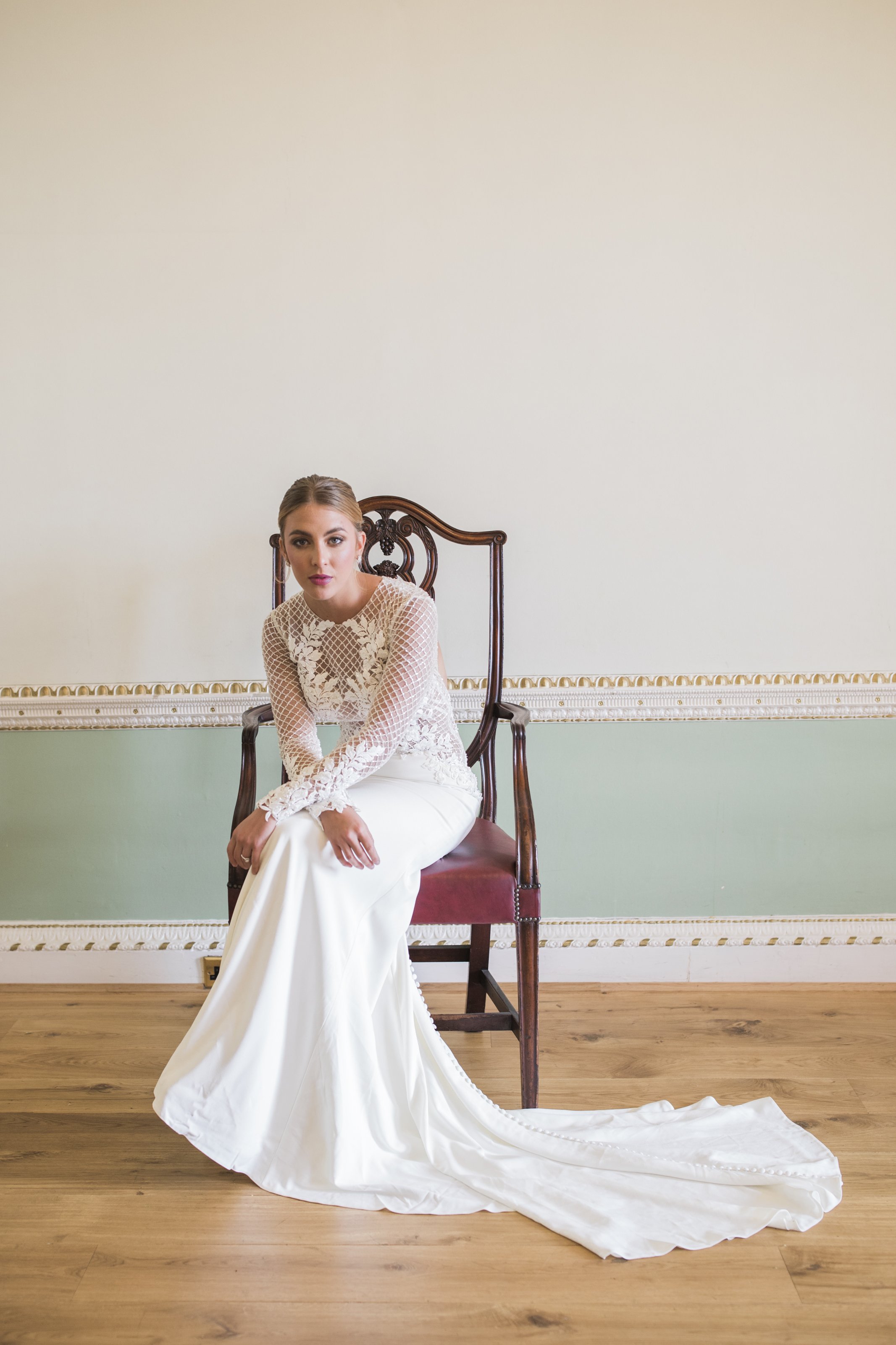  Bride at Bradbourne House wedding photography 