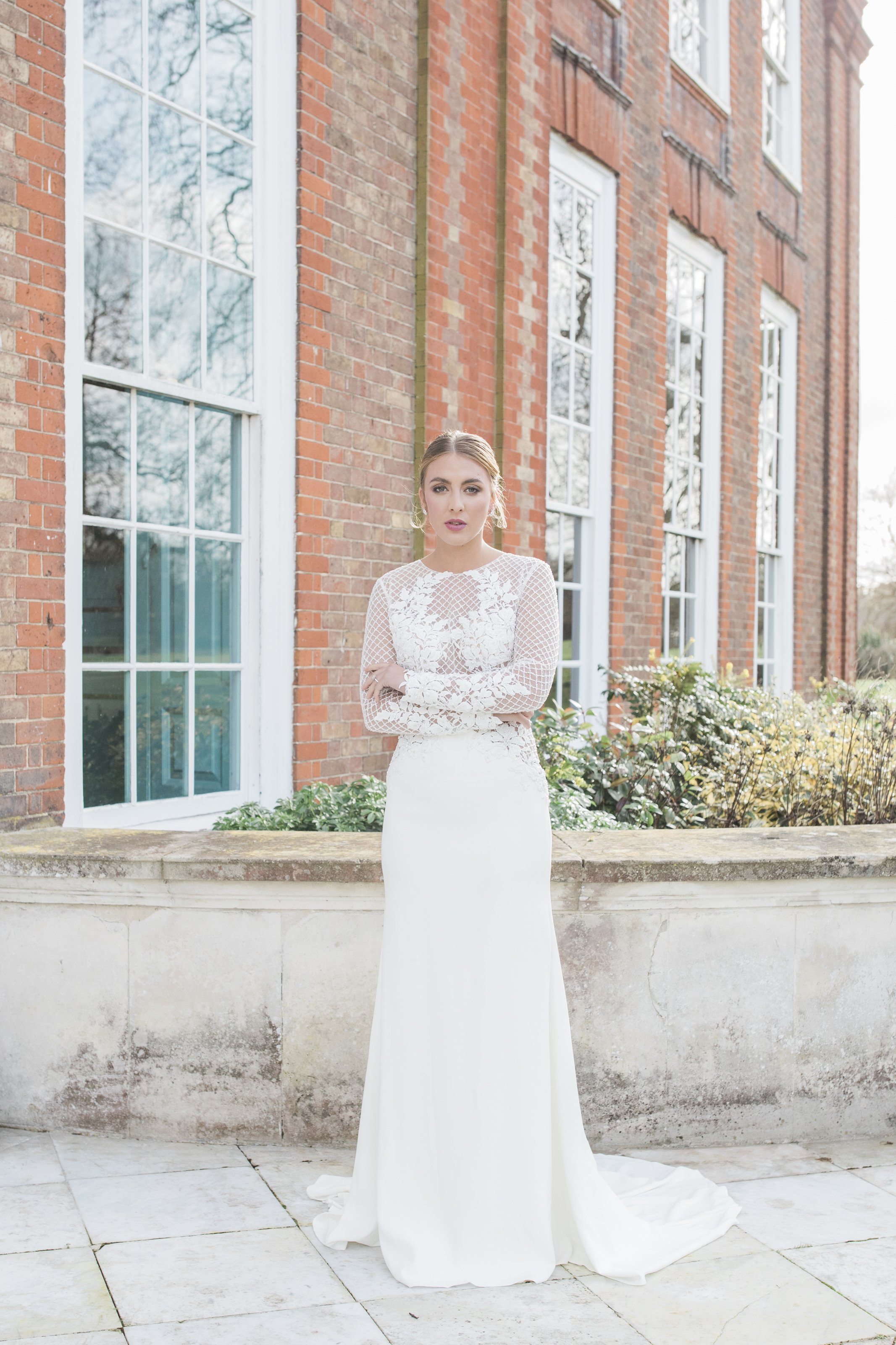  Bride at Bradbourne House wedding photography 