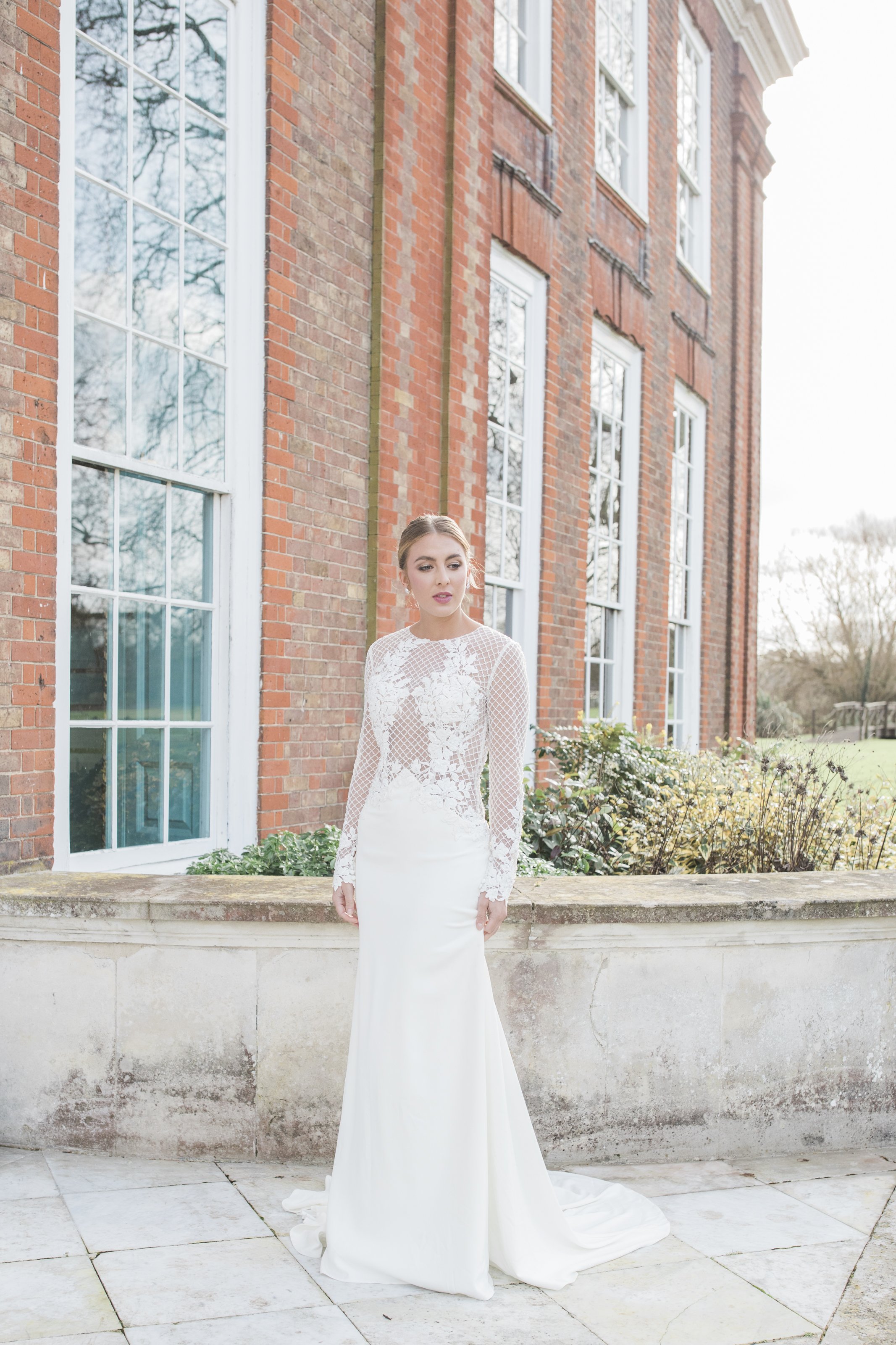  Bride at Bradbourne House wedding photography 