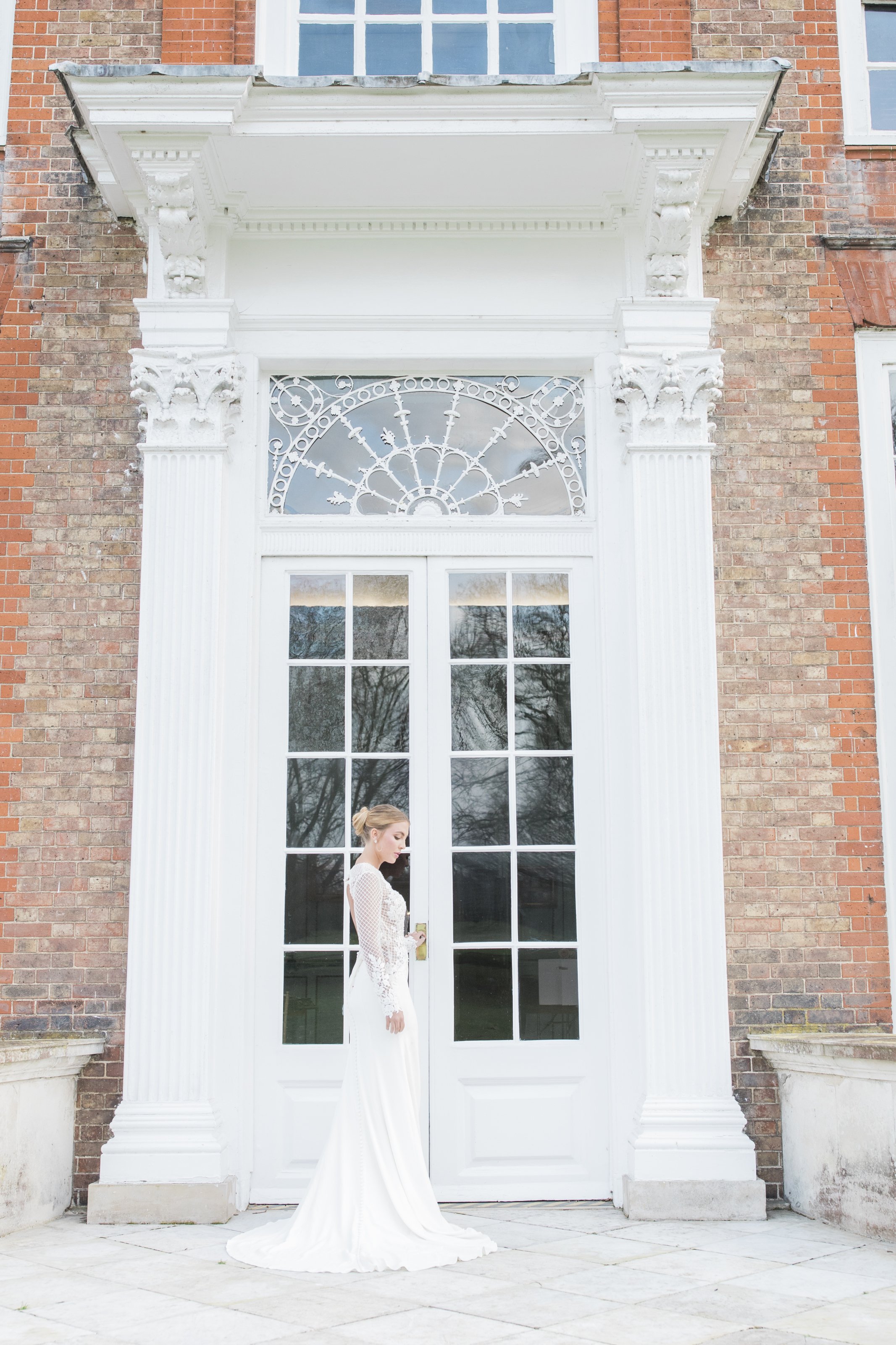  Bride at Bradbourne House wedding photography 