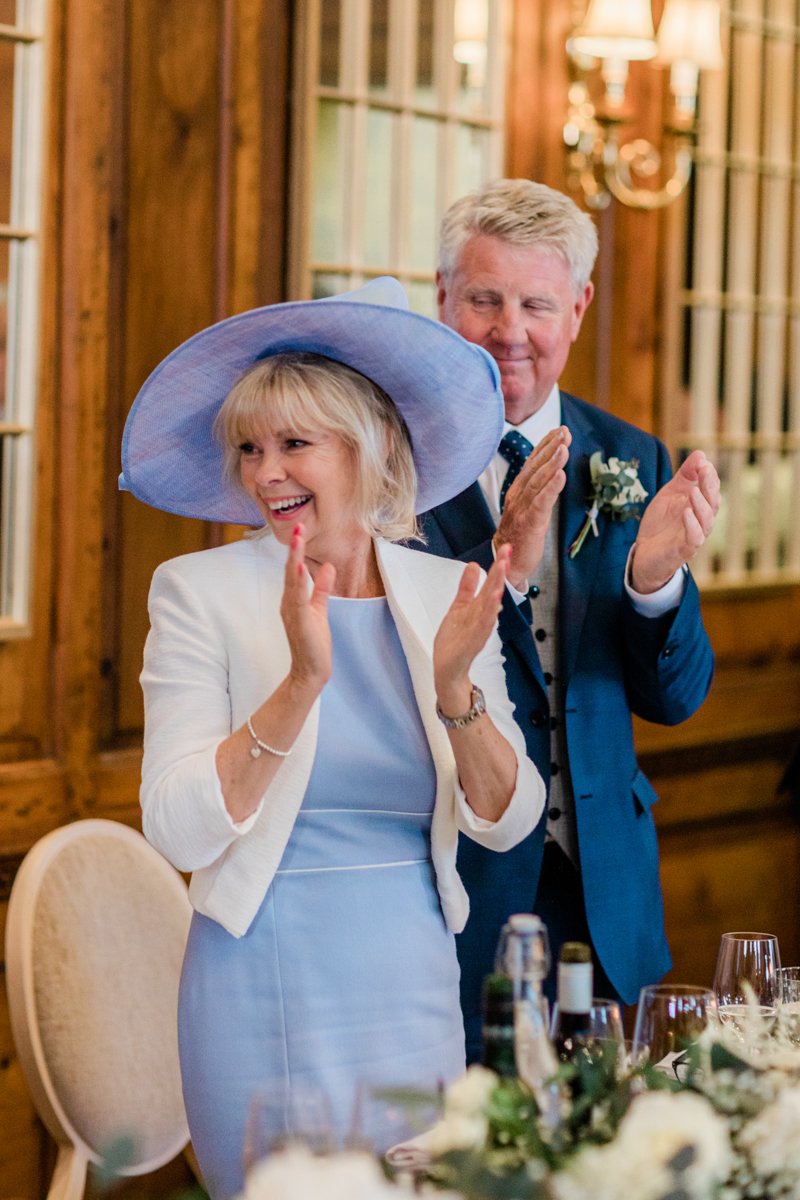 Wedding speeches at Hedsor House