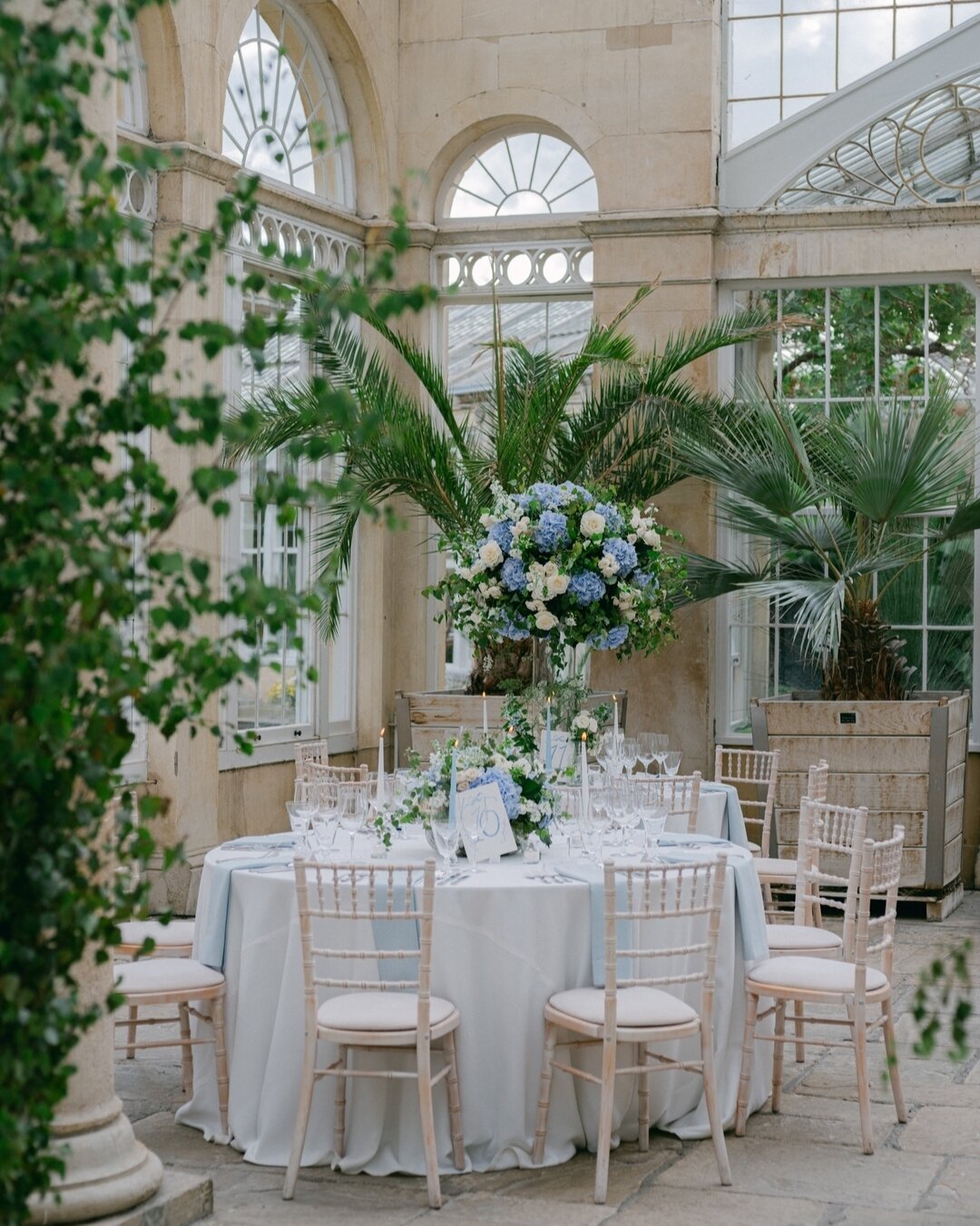 All the pretty pale blue details at one of the most wonderful venues in the UK. The tones of blue was perfect for all the natural light that flooded in from the iconic Great Conservatory at Syon Park. 

#ukwedding #ukweddingphotographer #ukweddingven