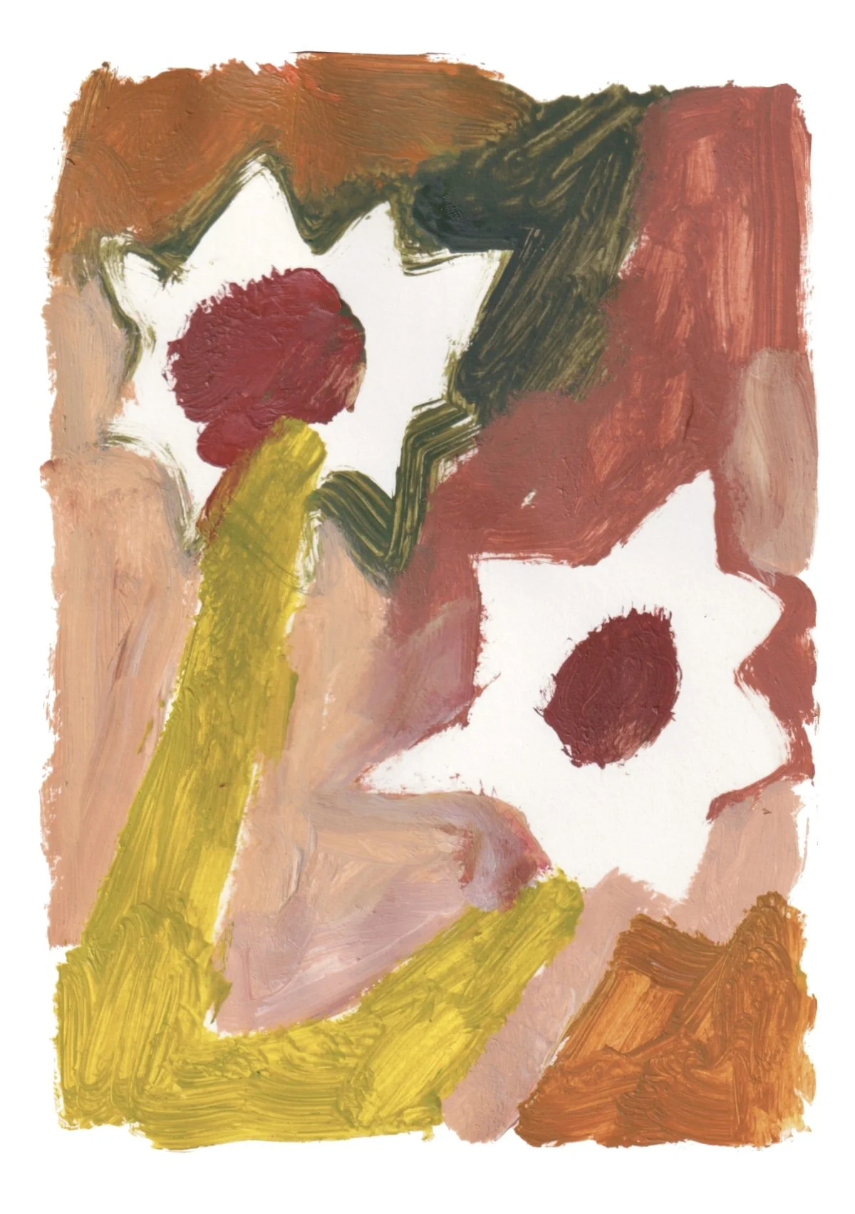 Acrylic Flower II — Art Print