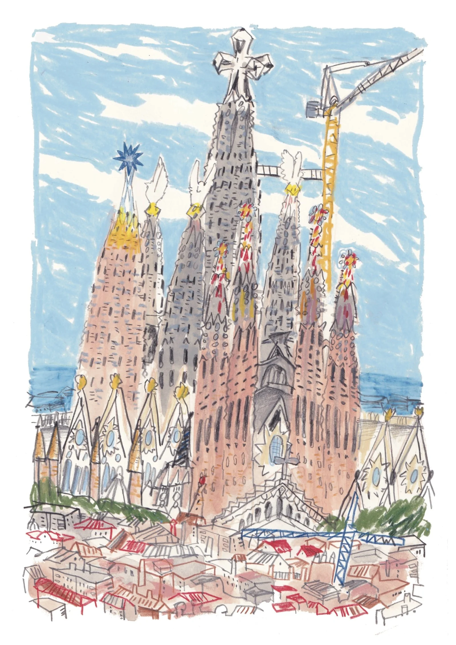 Sagrada Família — Art Print