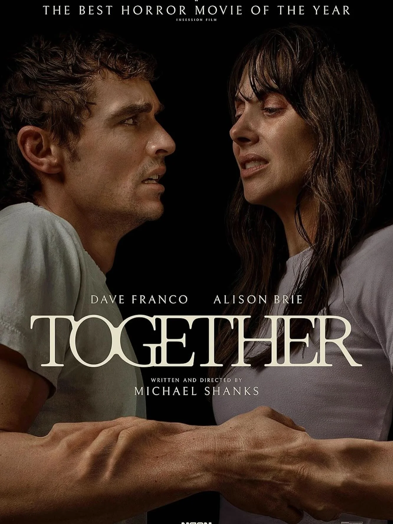 Out in the wild! Together is now in cinemas and ready to melt your brain.
Yes, it&rsquo;s a horror &mdash; body horror, in fact (my favourite genre) &mdash; but it&rsquo;s also a glorious, absurd, joyful romp. Like all films composers work on, I&rsqu