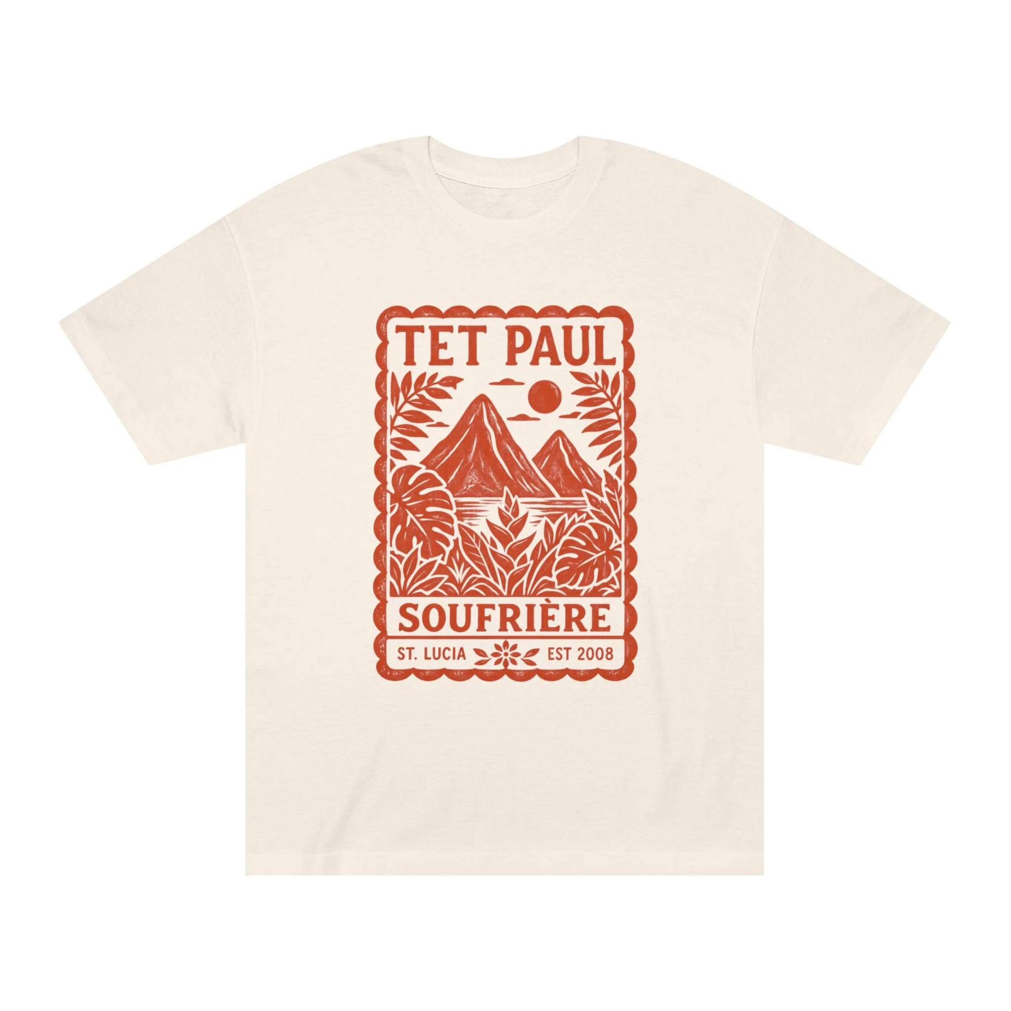 I Climbed Tet Paul Aventure Trail graphic Tee | Hiker Mountain Sunrise Design