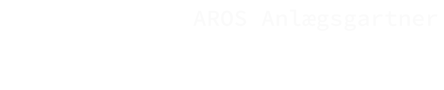 AROS Anlægsgartner