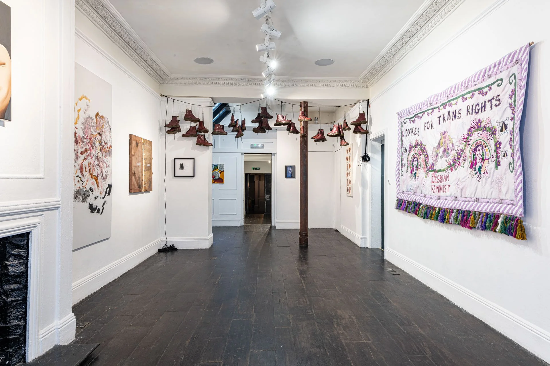 Ultraviolet Exhibition at Bateman Street, London.