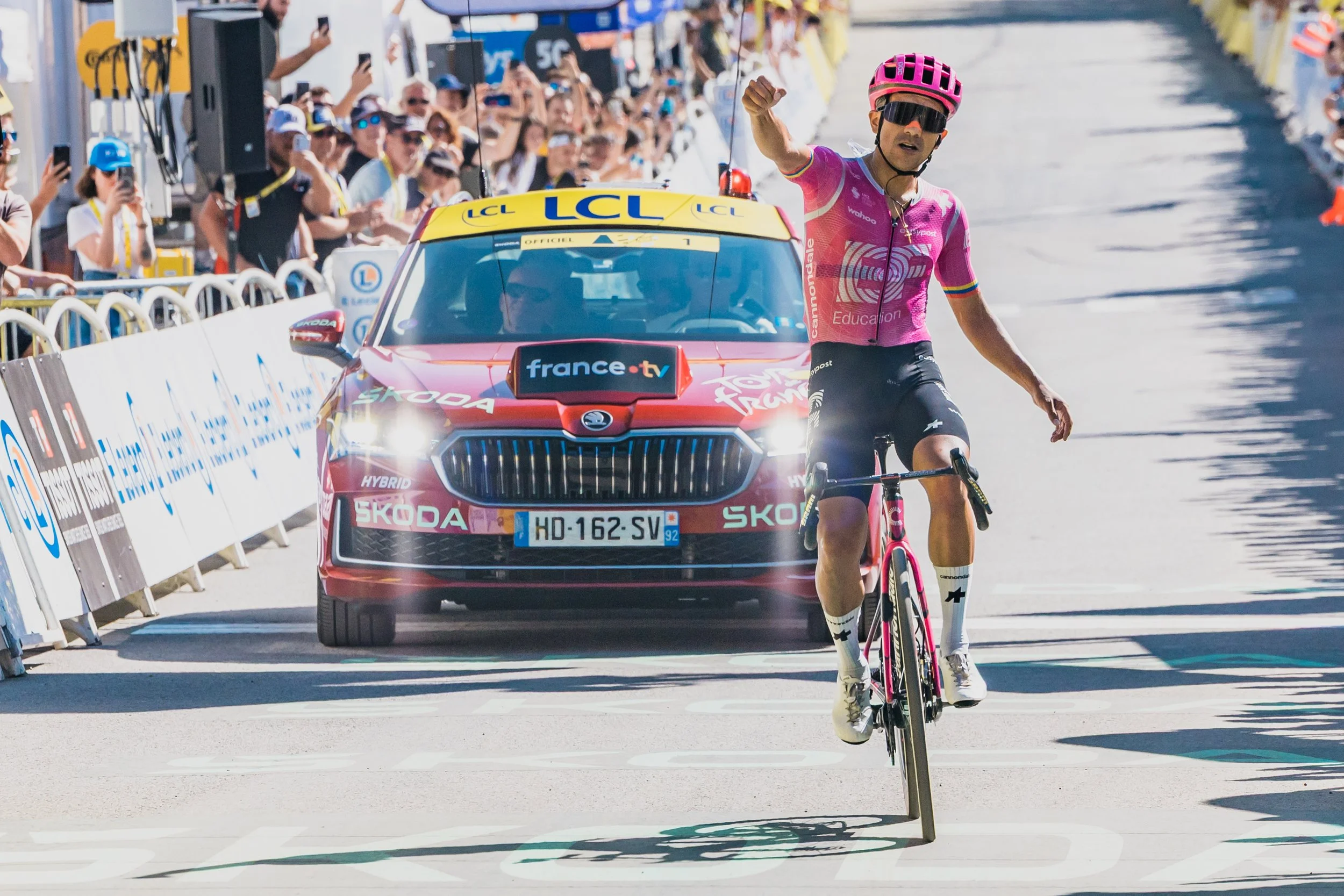 Etape 18, victoire de Richard Carapaz à Orcières