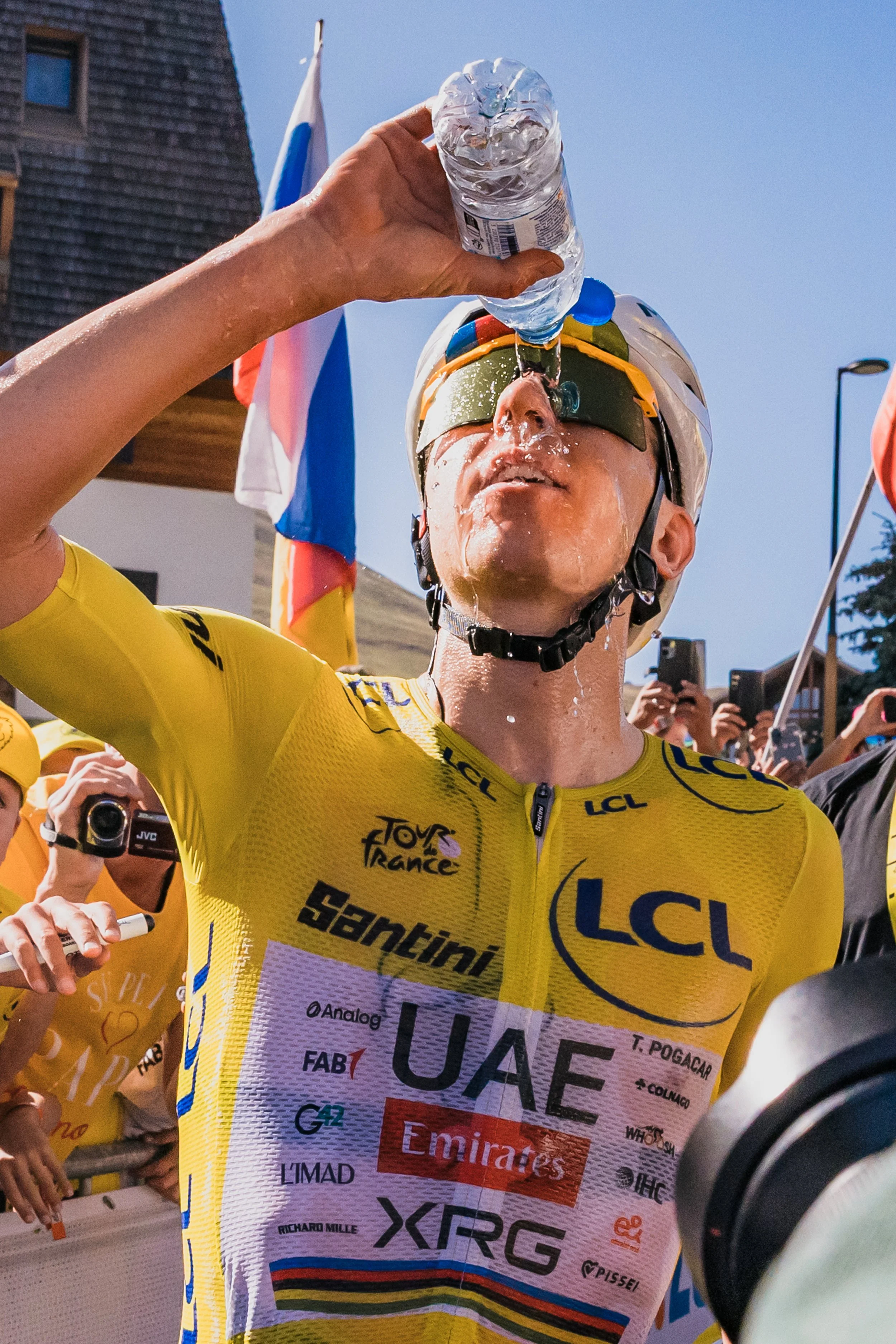 Etape 19 entre Gap et l'Alpe d'Huez, victoire de Tadej Pogacar