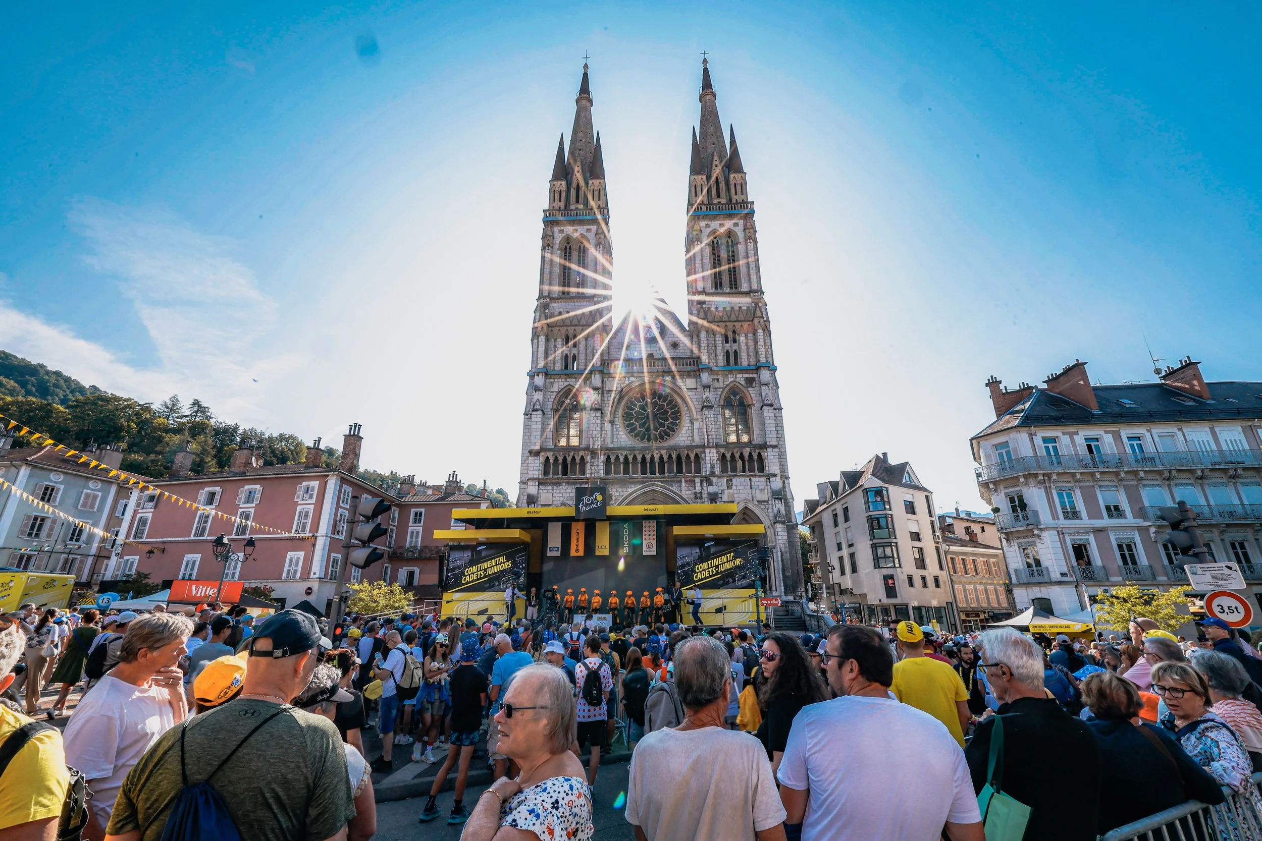 Etape 18, départ de Voiron