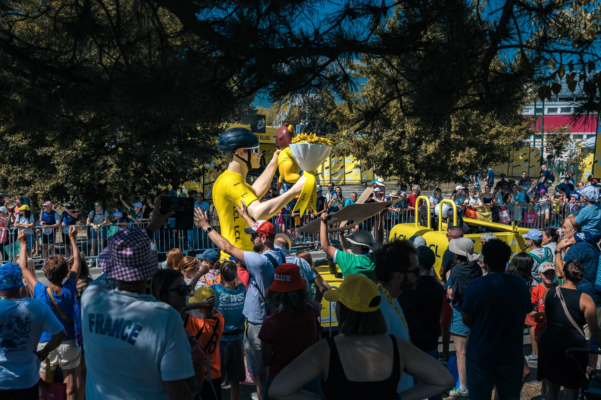 Etape 19, départ de Gap