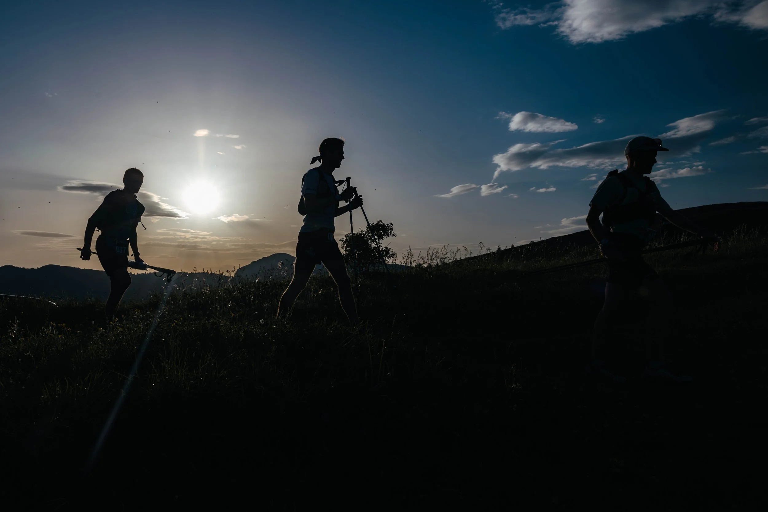 Les participants doivent courir de jour comme de nuit