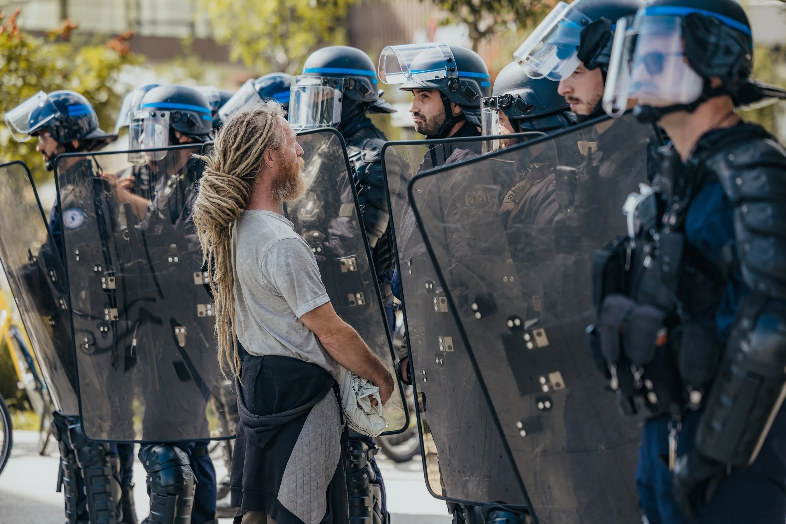 Mouvement "Bloquons tout", le 10 septembre 2025 à Grenoble
