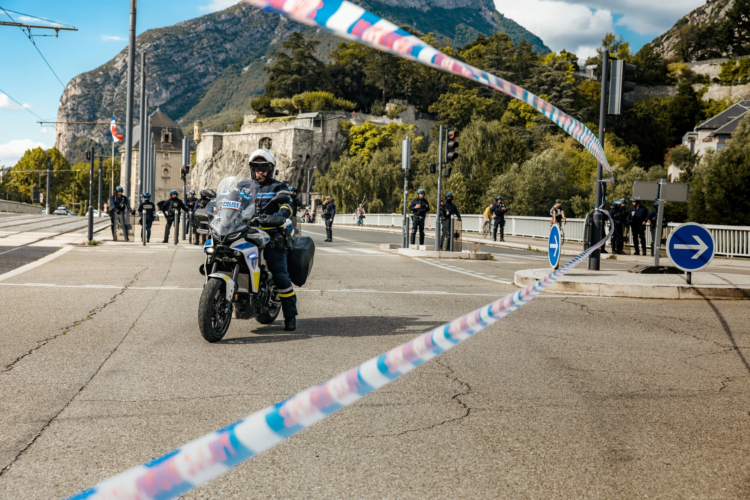 Mouvement "Bloquons tout", le 10 septembre 2025 à Grenoble