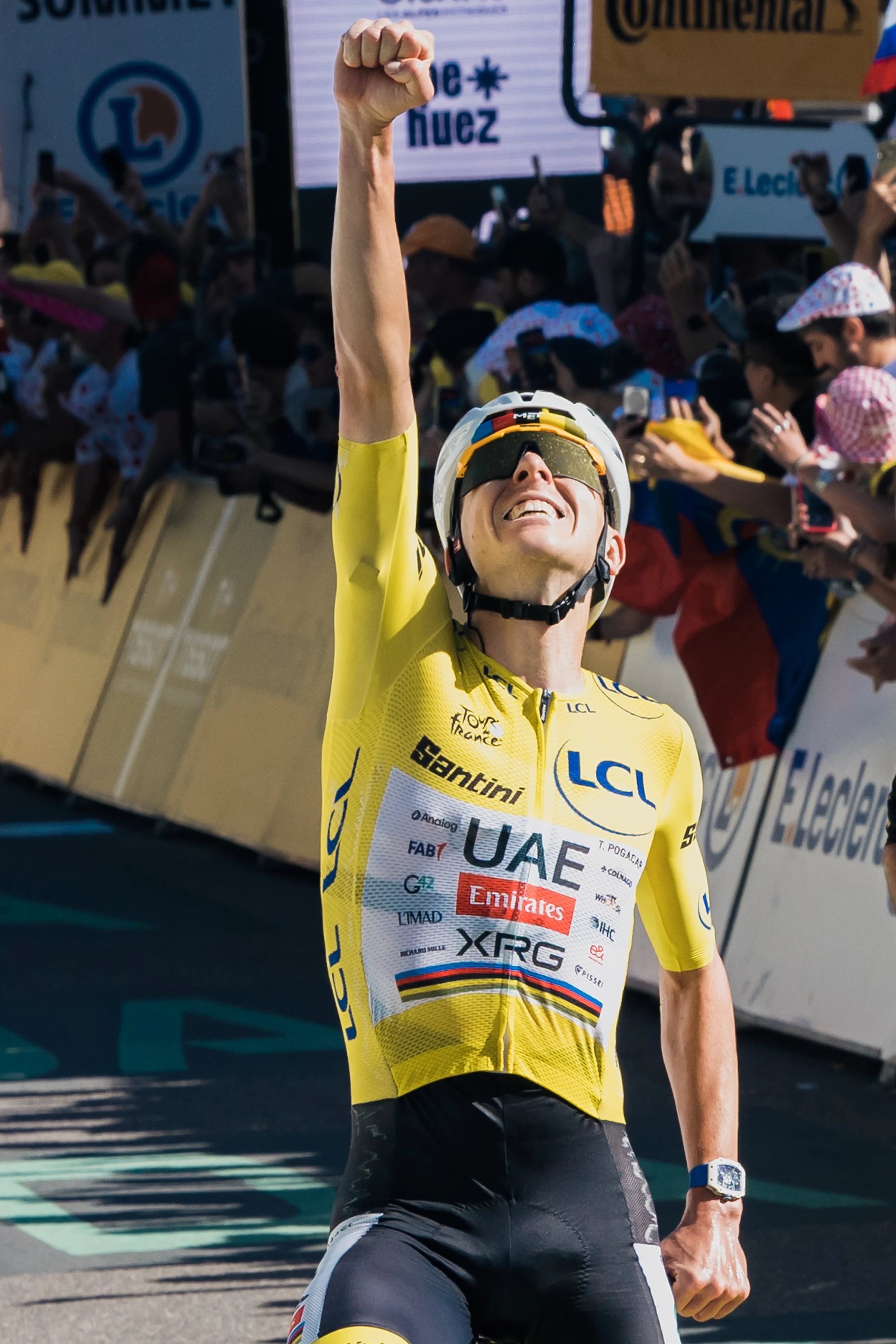 Etape 19 entre Gap et l'Alpe d'Huez, victoire de Tadej Pogacar