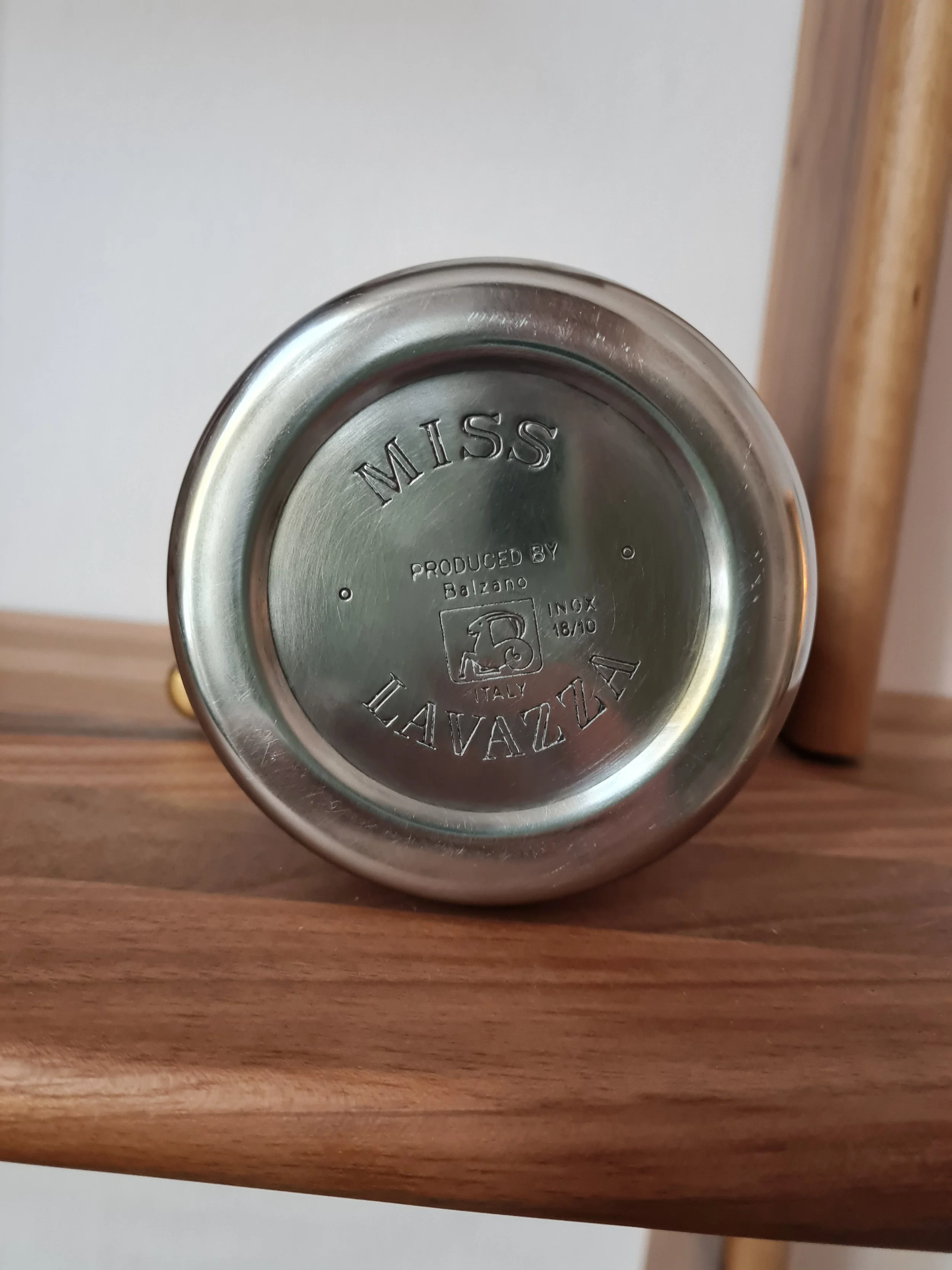 Vintage 1980s Miss Lavazza Moka Pot