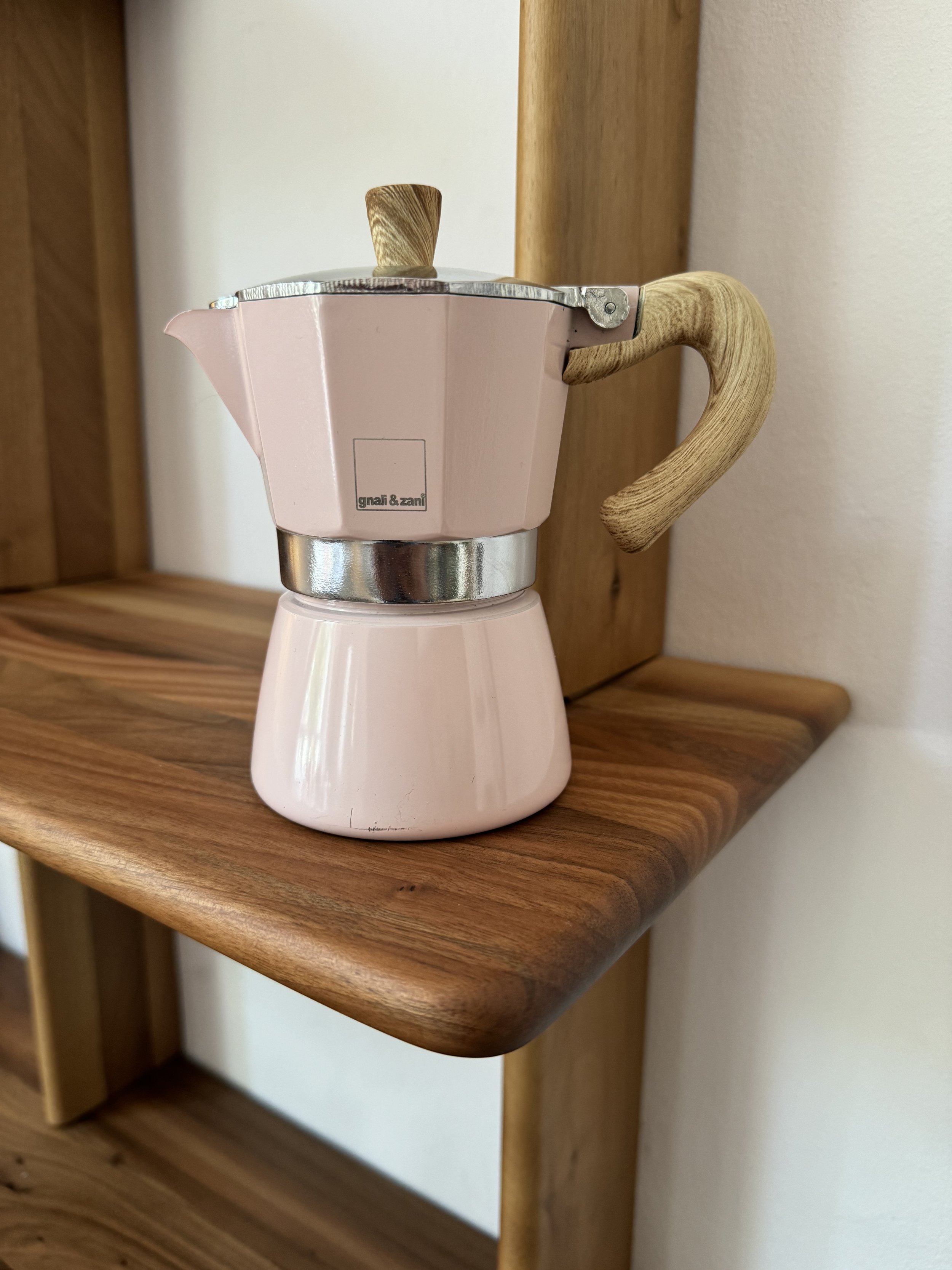 Gnali & Zani Venezia Pink Moka Pot