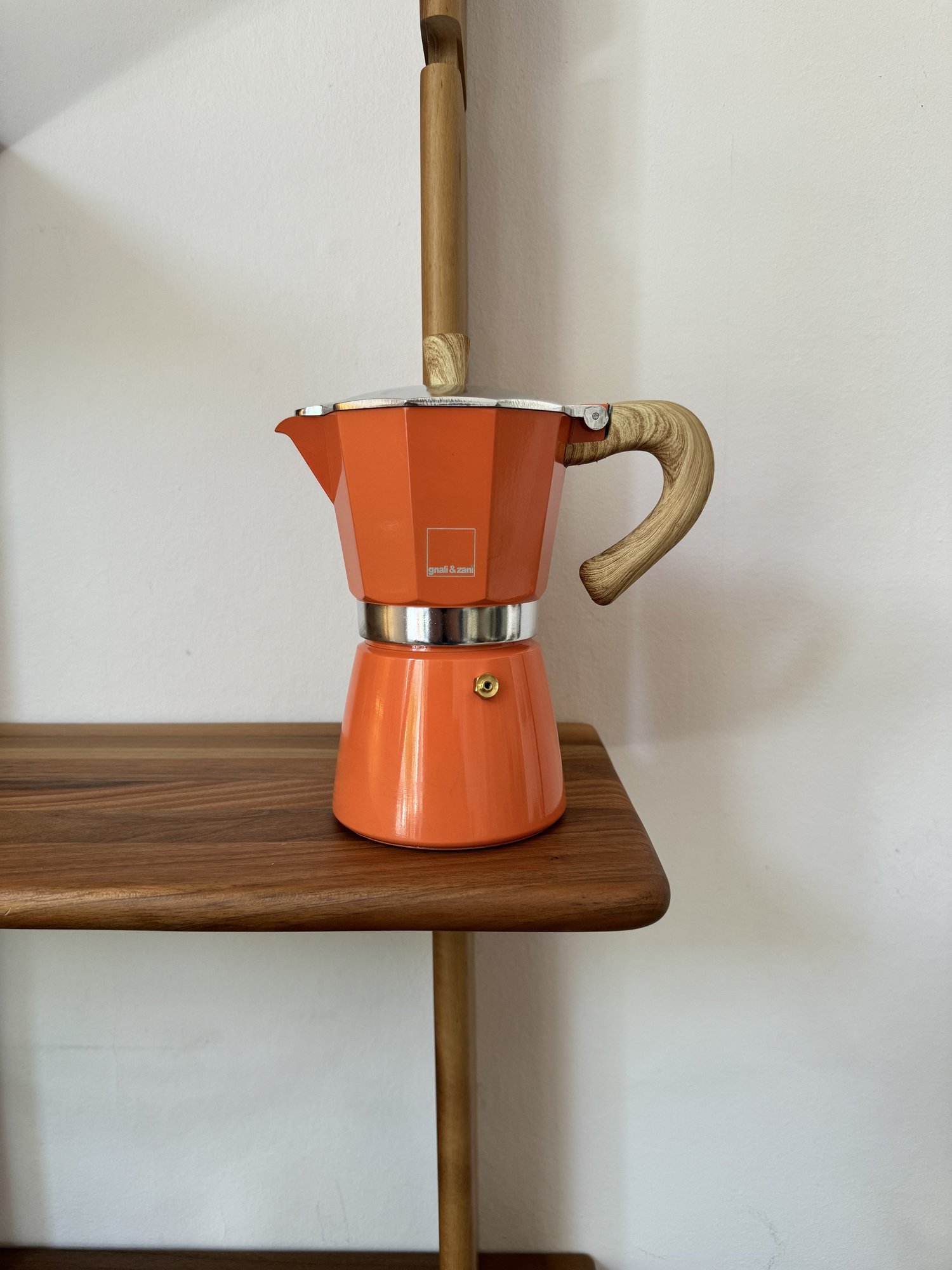 MOKAさん専用 Gnali & Zani Venezia Moka Pot in Orange — my moka home
