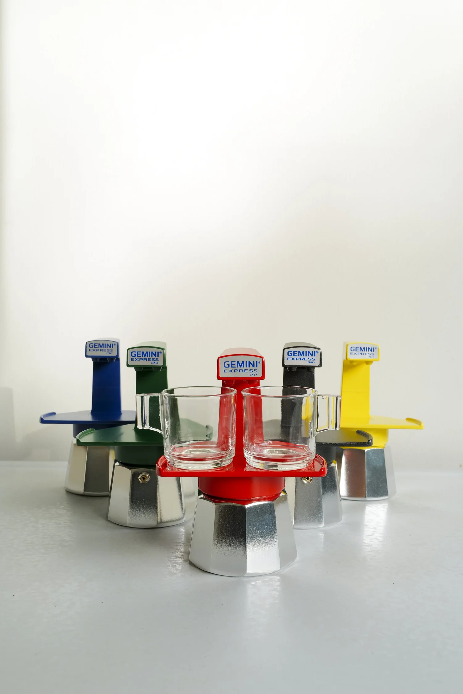 Gemini Express Moka Pot in Green — my moka home