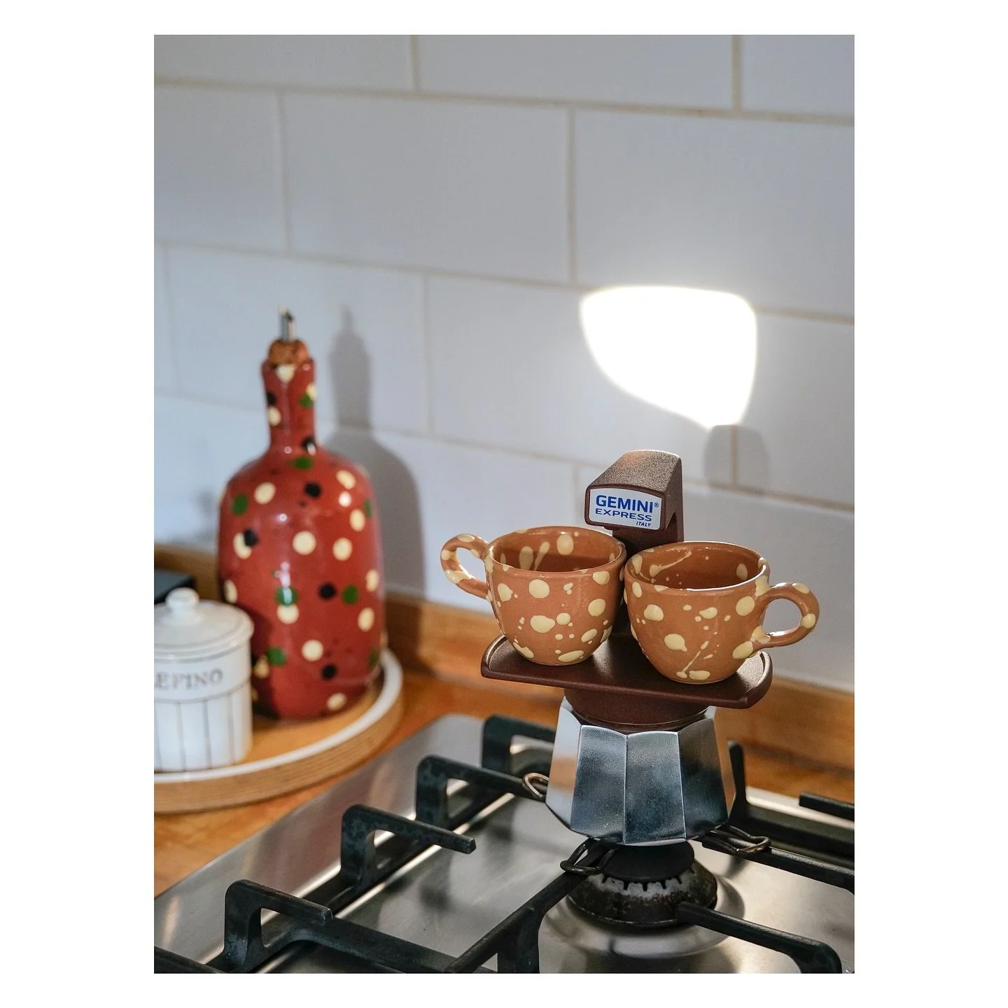 Caffè a casa ๐คโ๏ธ 
#mokapot #geminiexpress #espresso #coffeeathome #moka #coffee #coffeetime #coffeedaily
